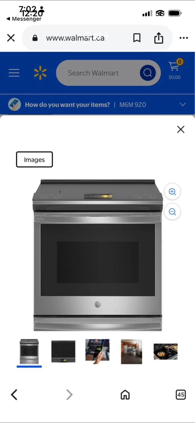New GE Profile Smart Induction Range - photo 2
