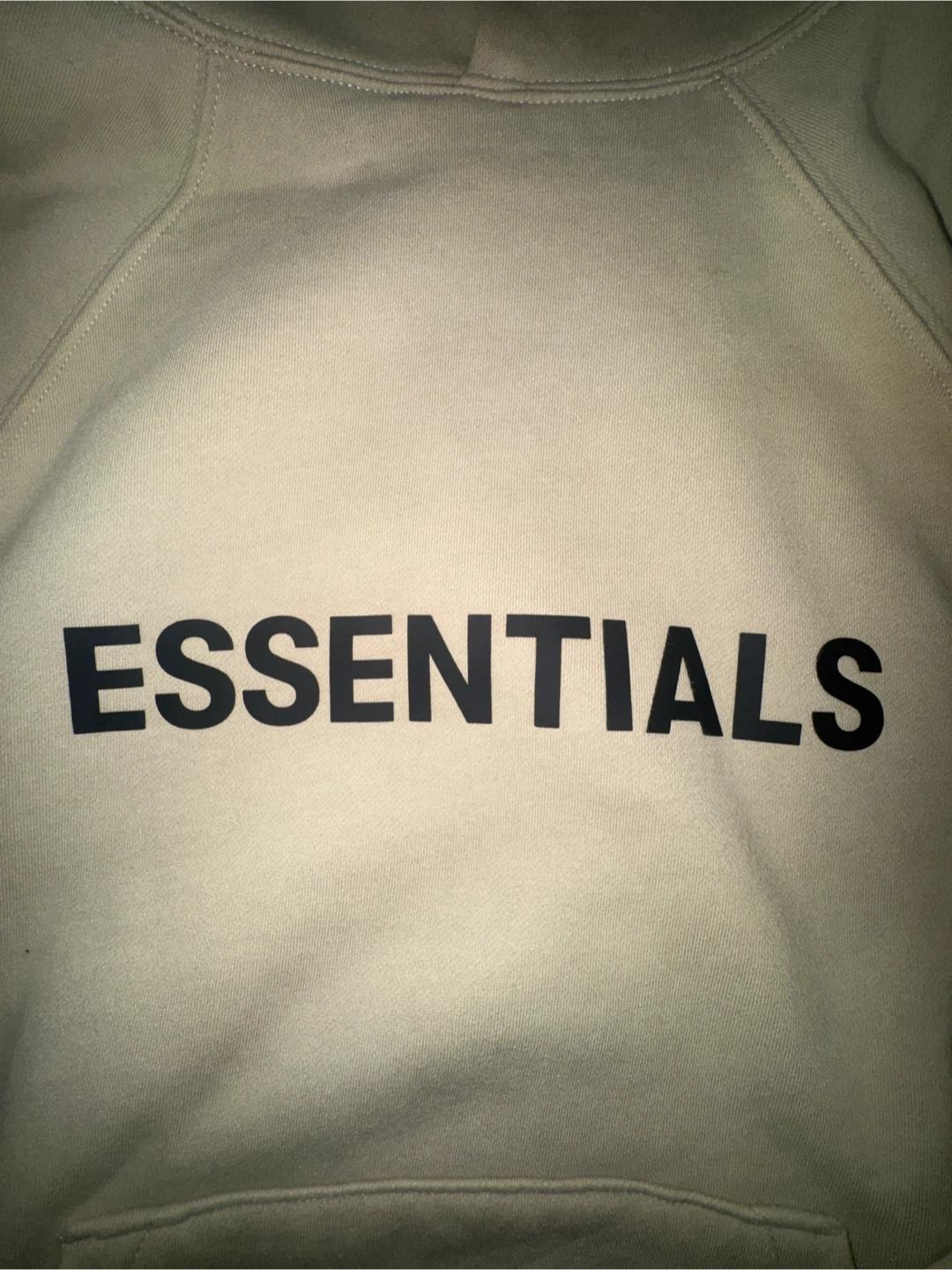 Fear of God Essentials Hoodie Tan Size S - photo 3
