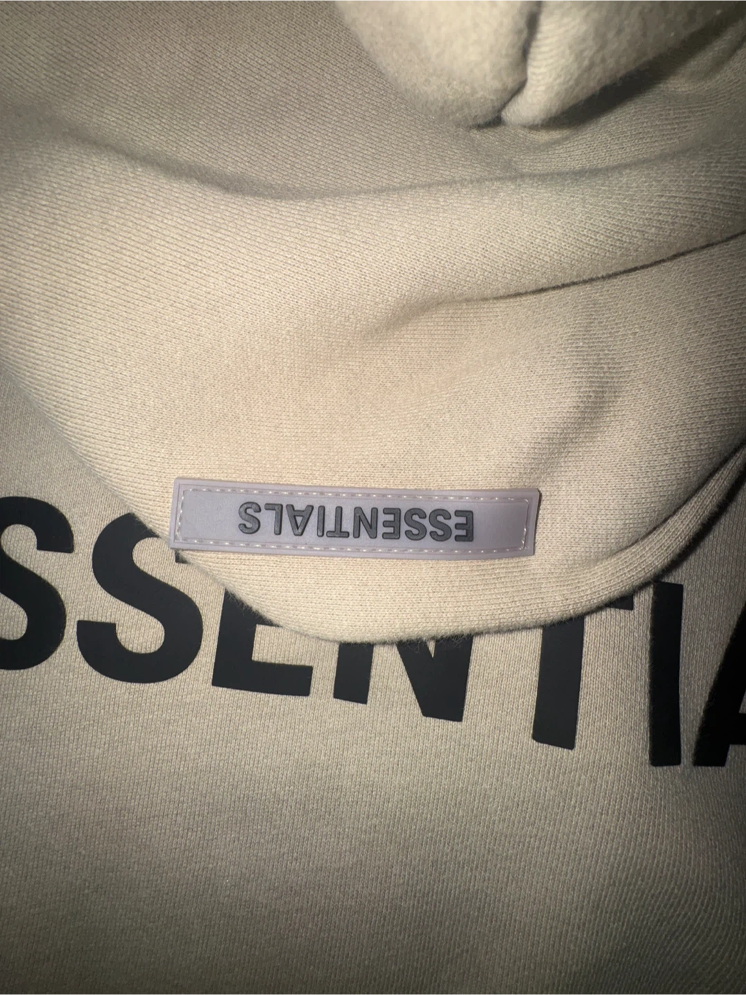 Fear of God Essentials Hoodie Tan Size S - photo 5