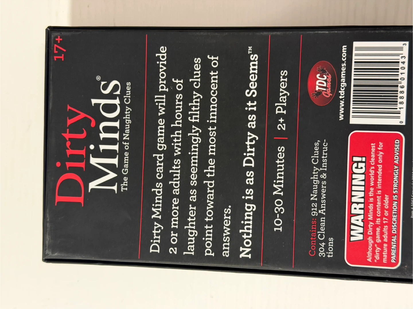 Dirty Minds: The Game of Naughty Clues Card Game - photo 3