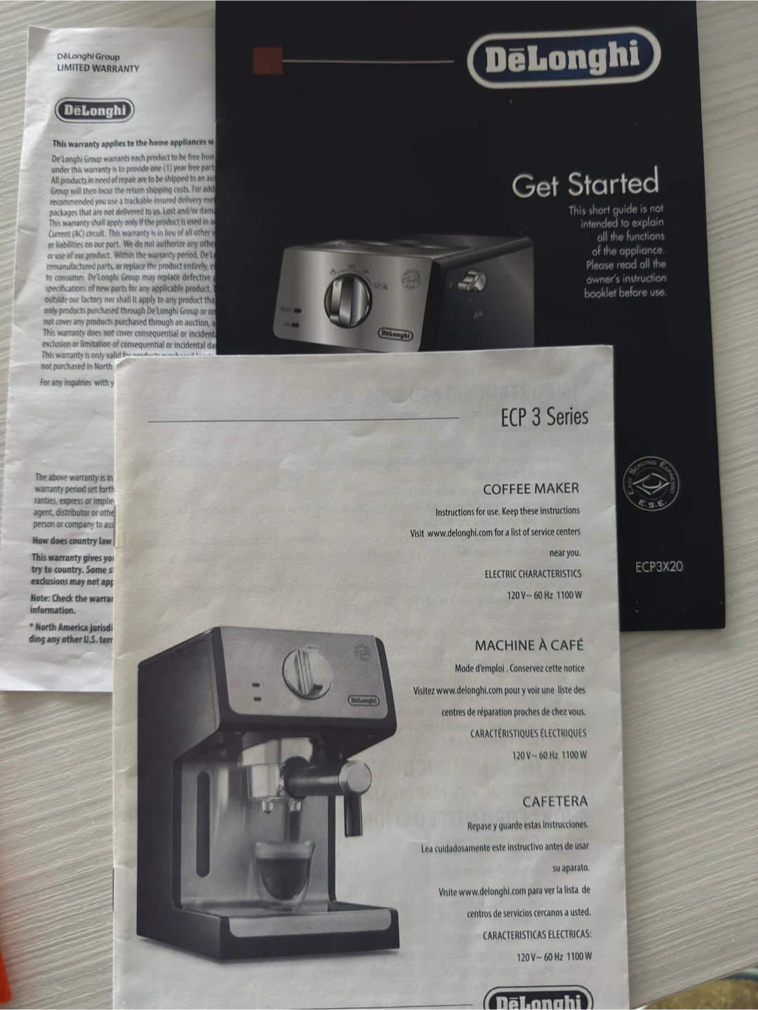 DeLonghi ECP 3 Series Espresso Machine - photo 2