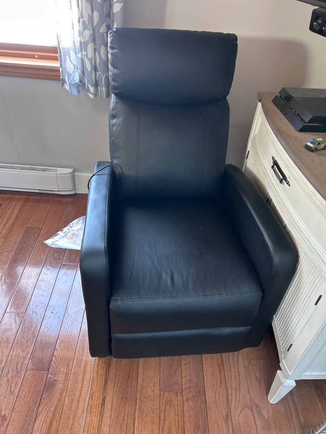 Black  Power Recliner Chair with Remote