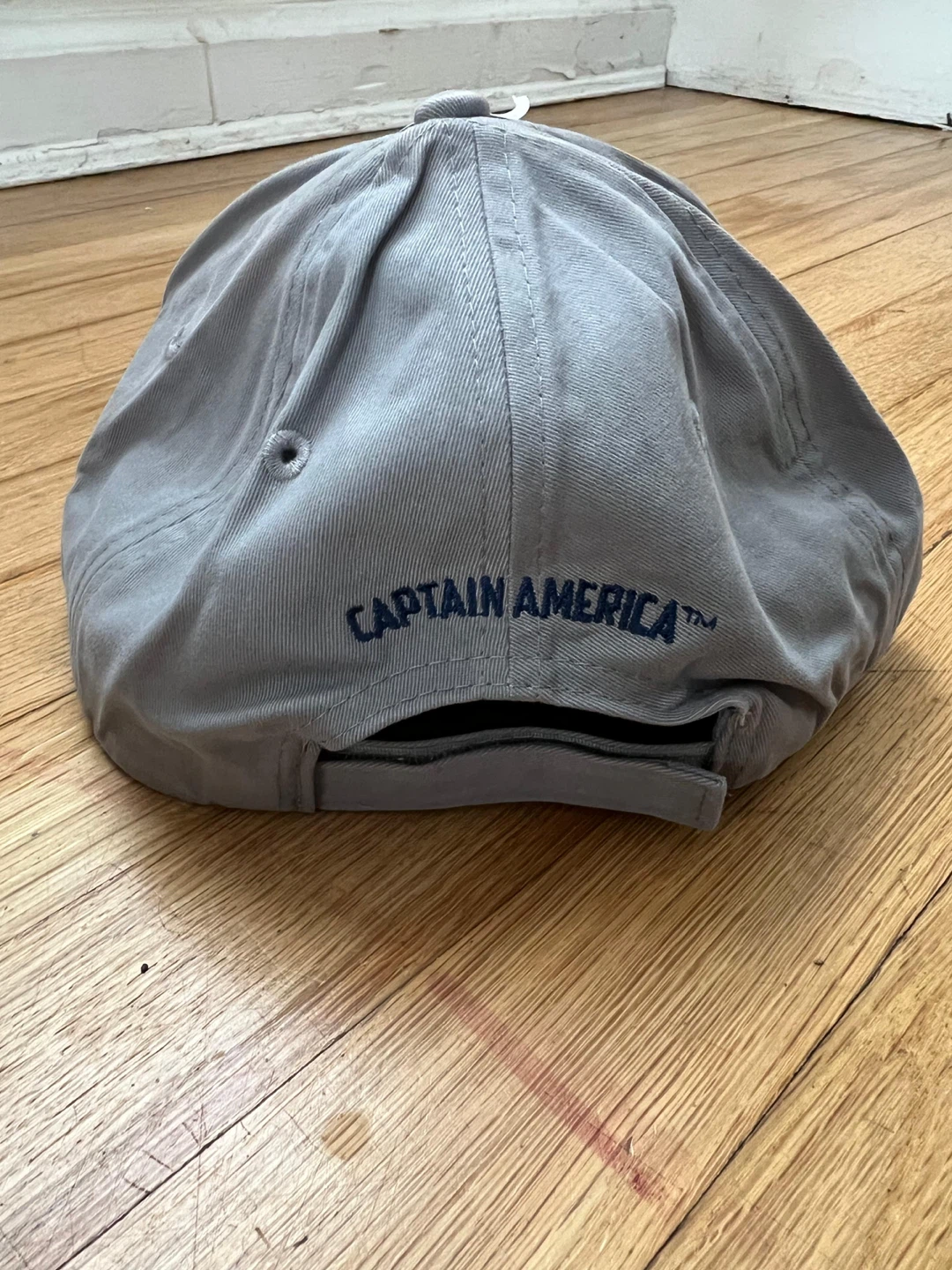 Captain America Men's Grey Baseball Hat - photo 2