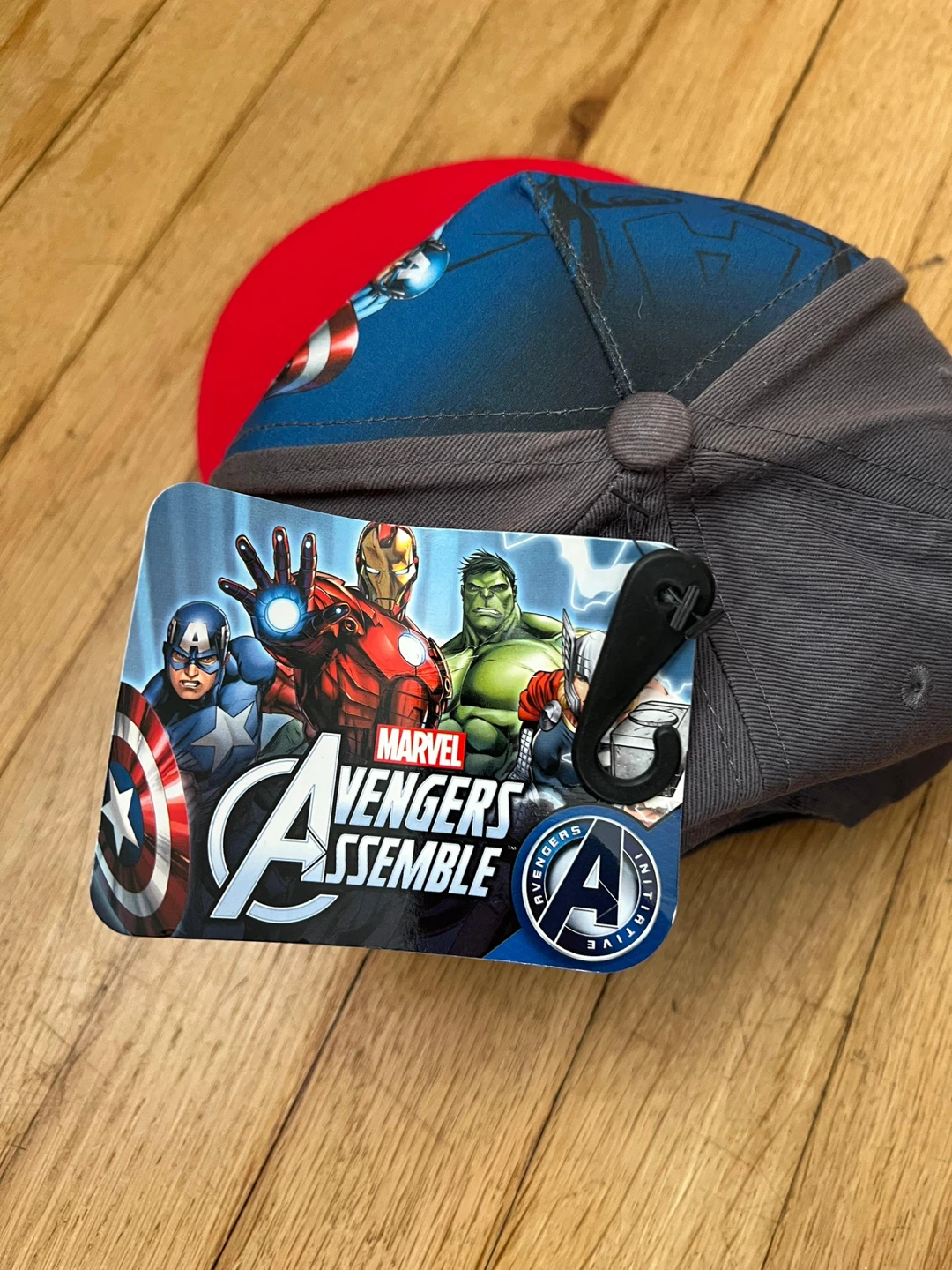 Marvel Avengers Assemble Captain America Youth Baseball Cap - photo 4