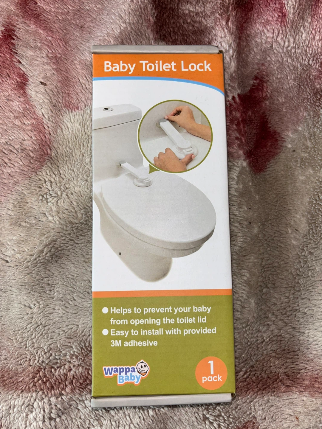Wappa Baby Toilet Lock - White