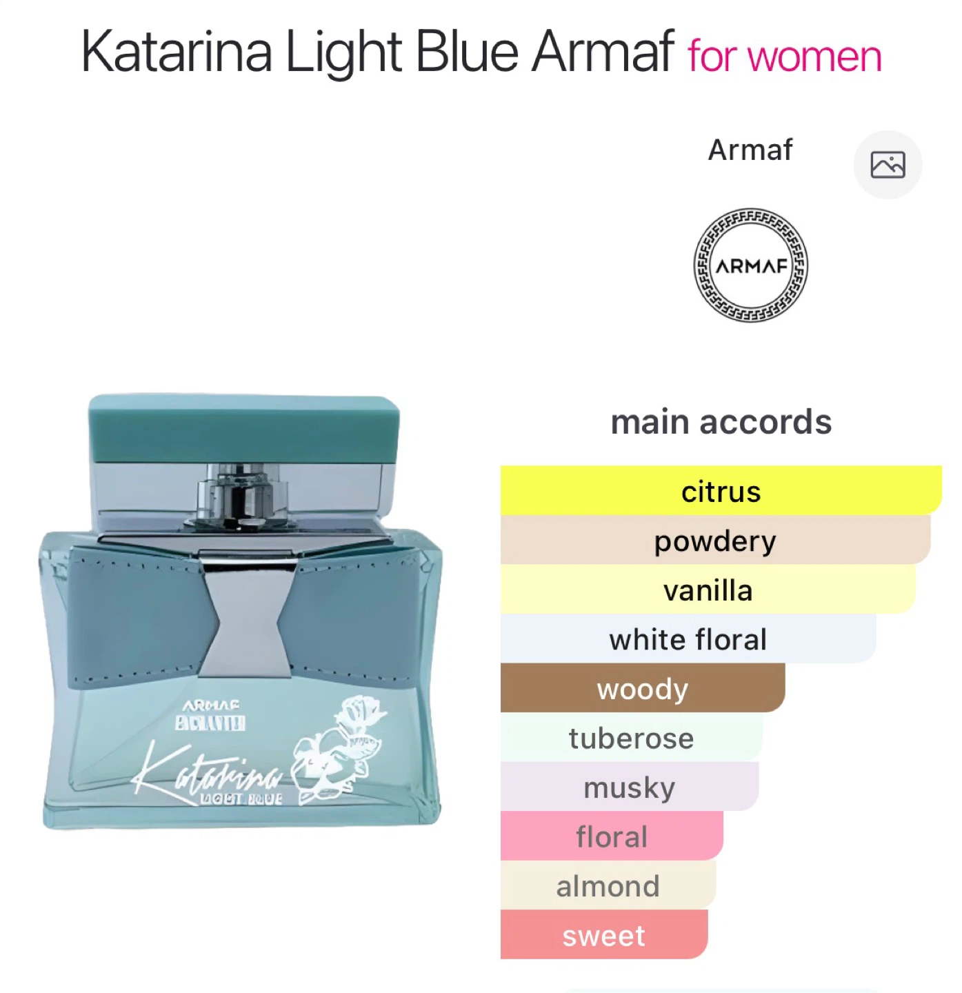 Armaf Katarina Light Blue EDP - photo 4