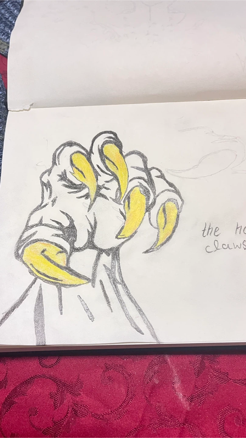 Hand-drawn Monster Claw