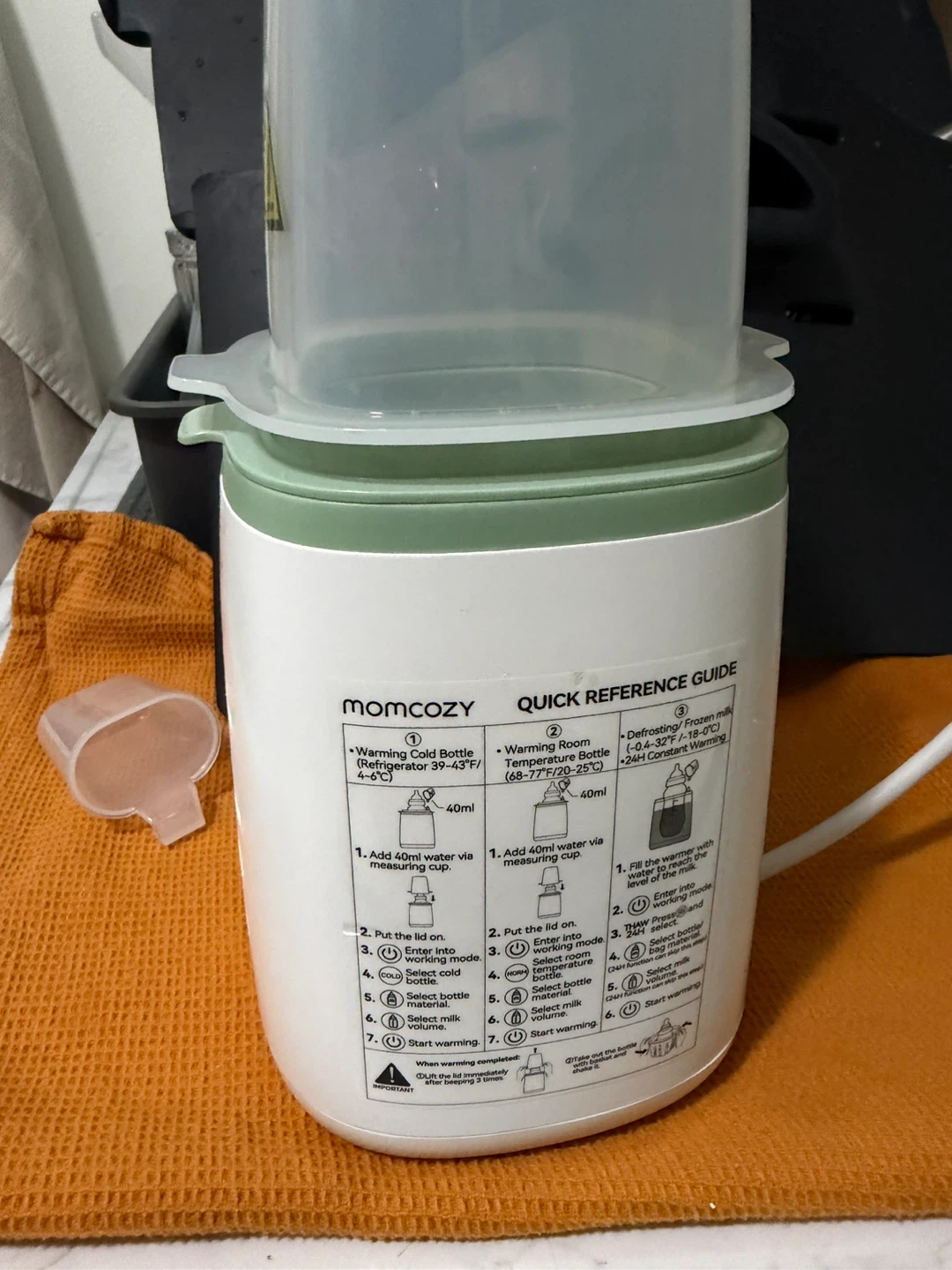 Momcozy Baby Bottle Warmer - photo 2