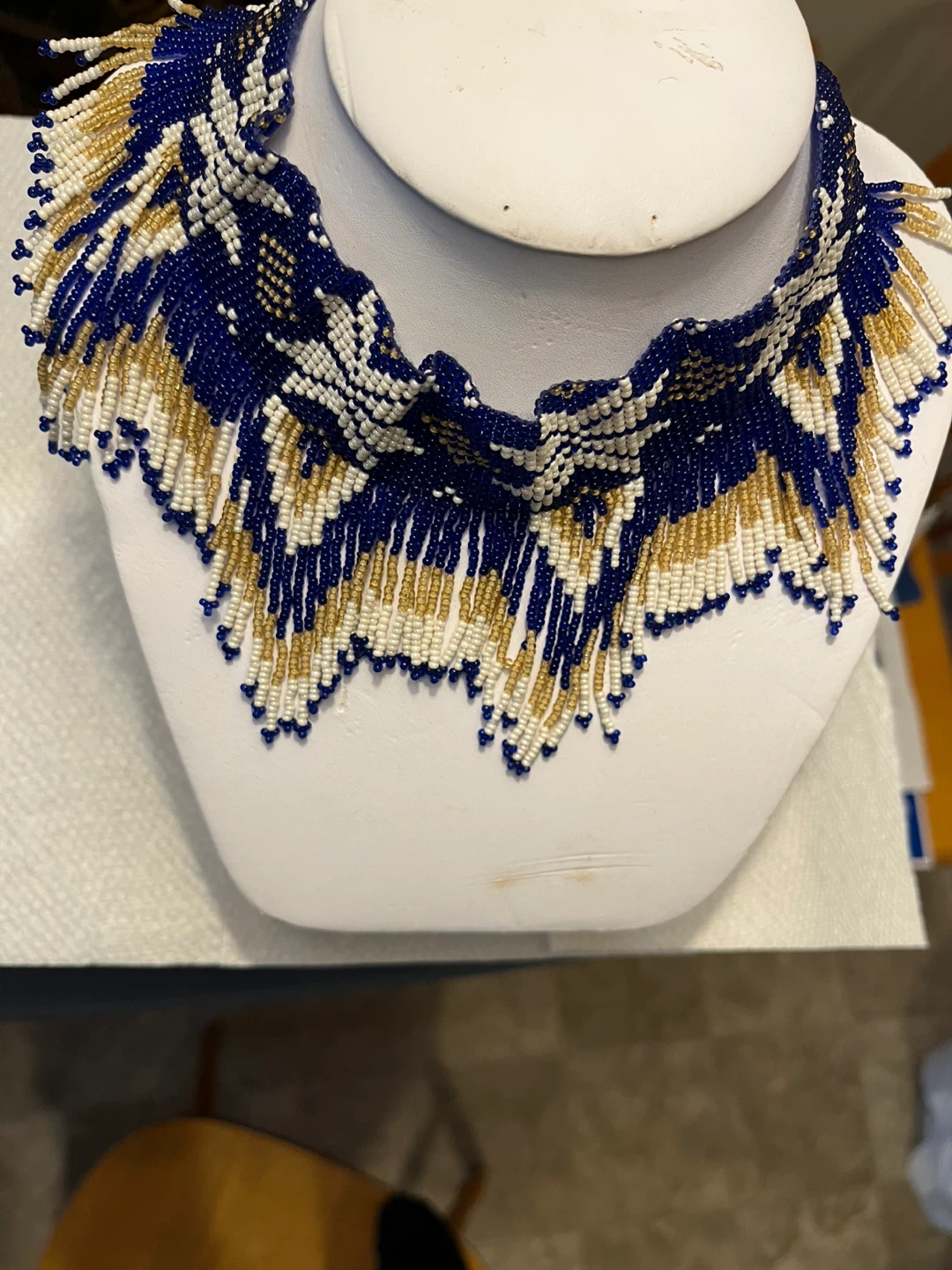 Beaded Statement Necklace