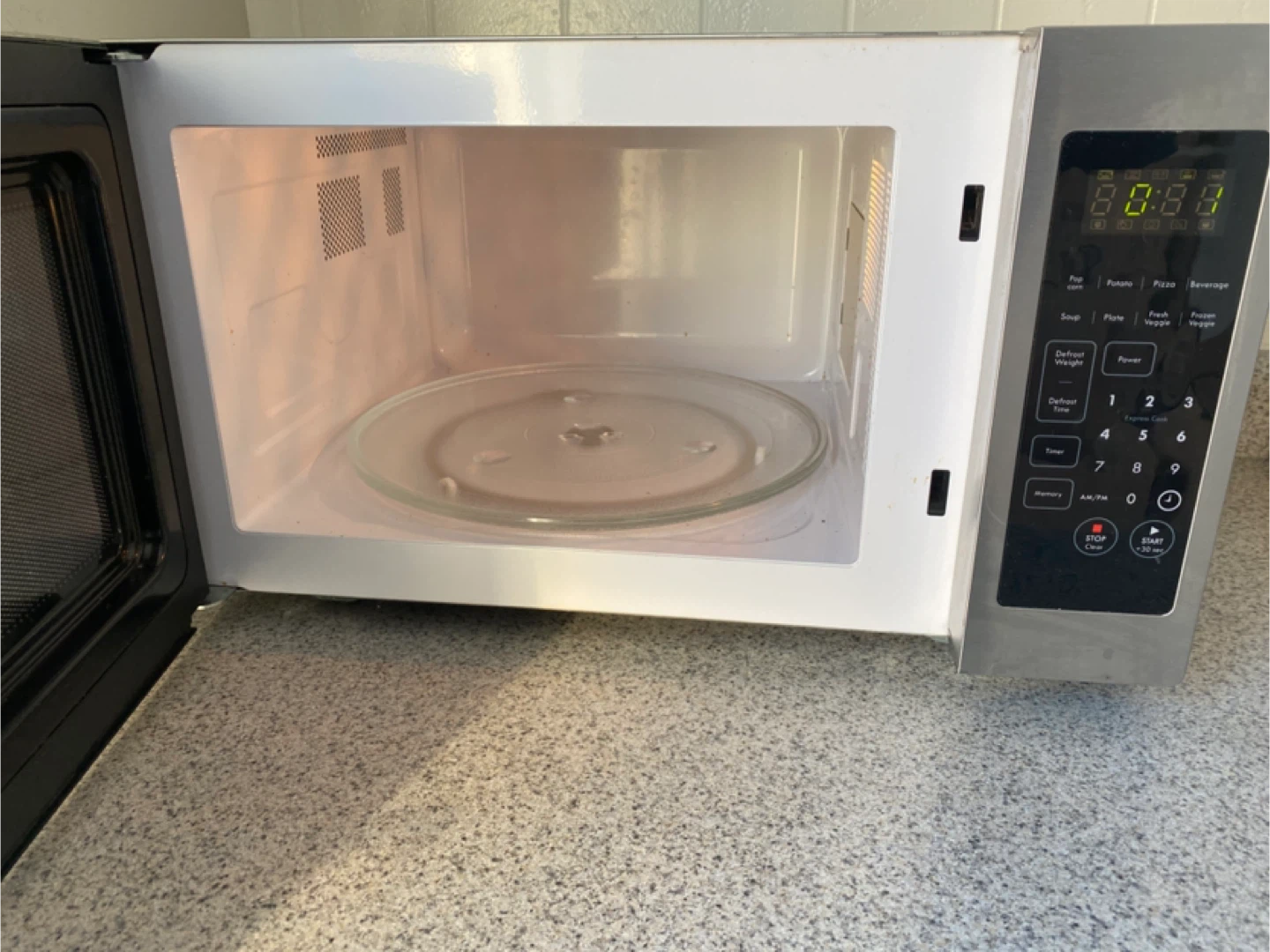 Kenmore Stainless Steel Microwave - photo 2