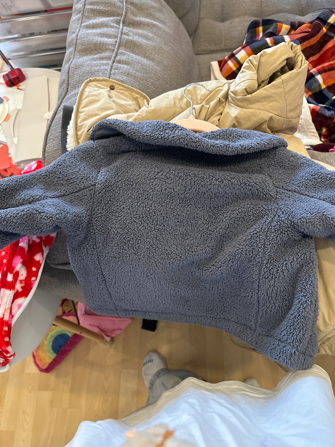 Baby Teddy Fleece Jacket Uniqlo - photo 3