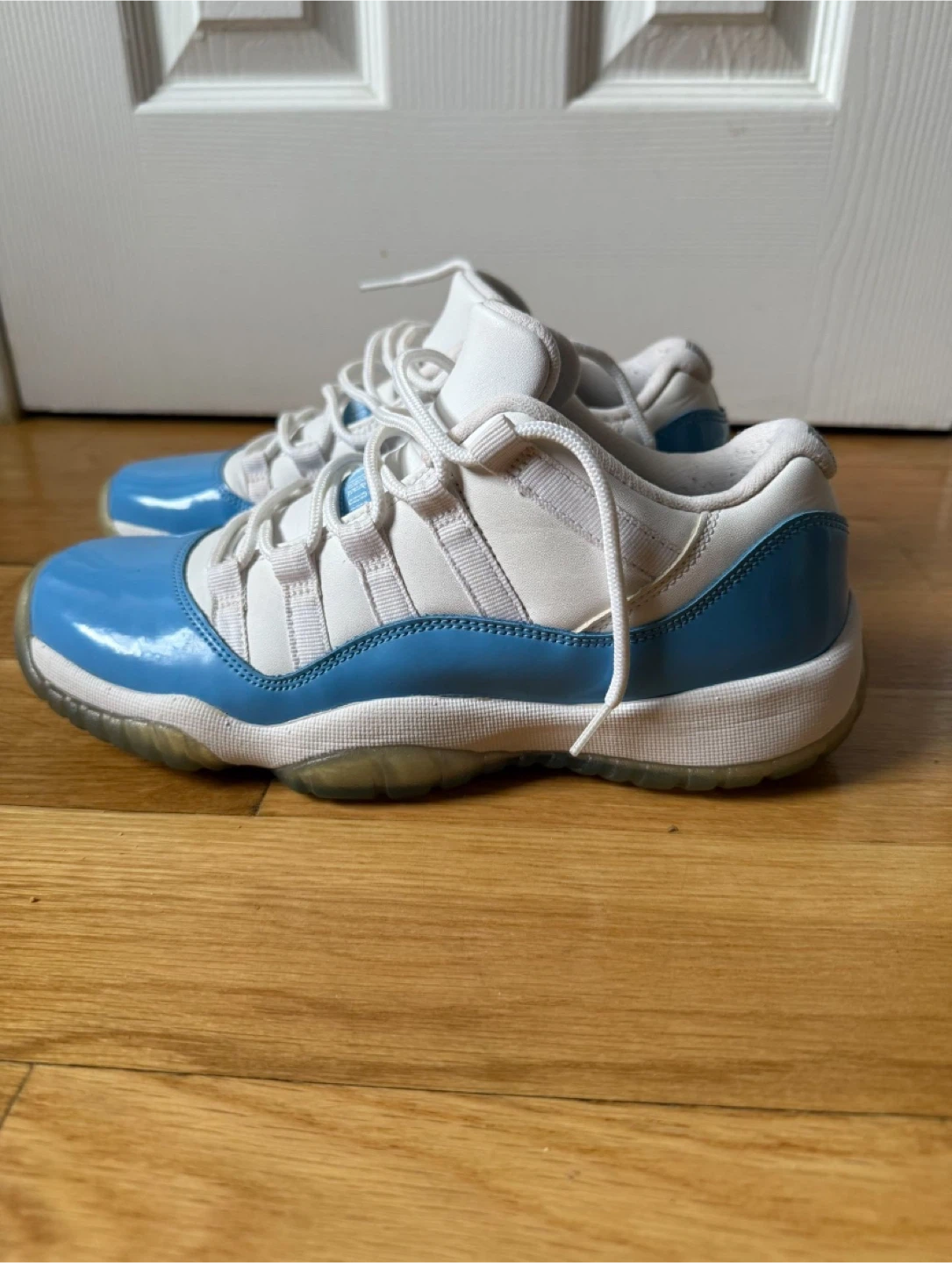 Air Jordan 11 Retro Low University Blue White Sneakers - photo 3