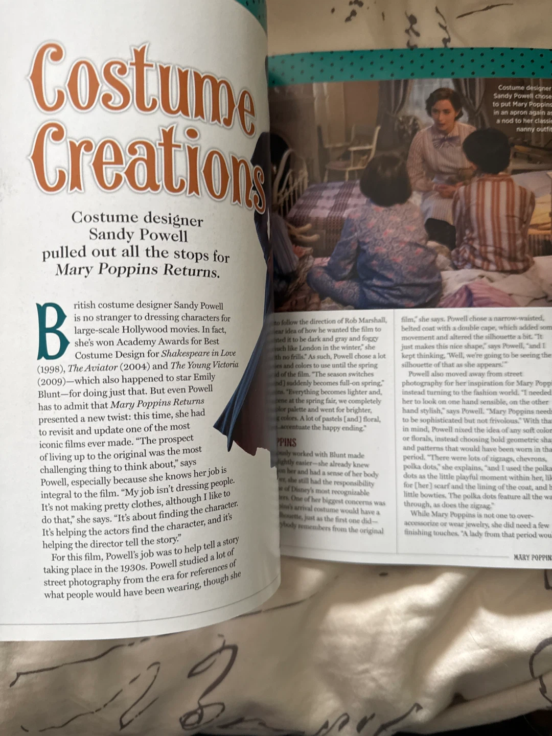 Disney Mary Poppins Returns Official Collector's Magazine - photo 5