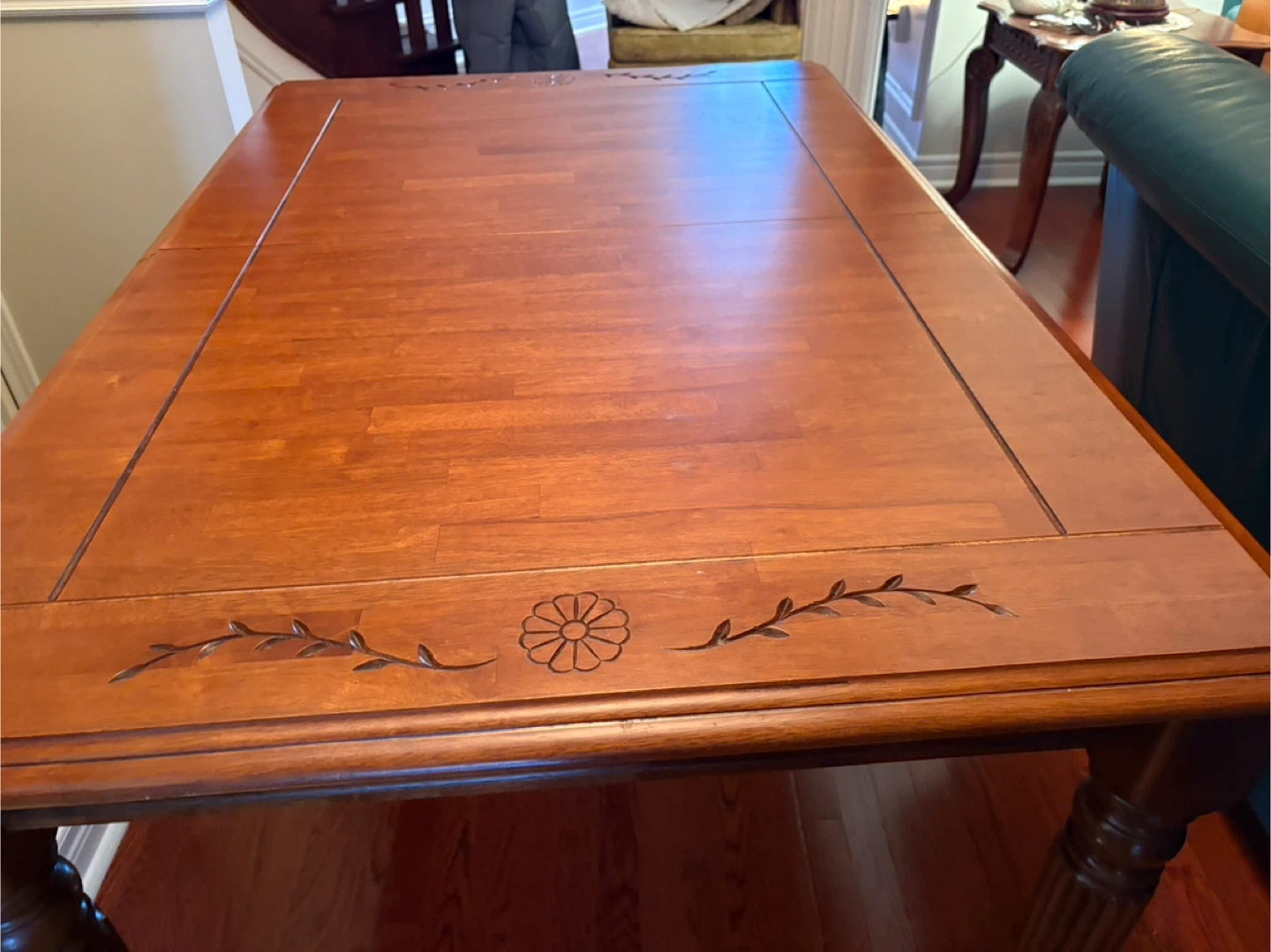 Wooden Dining Table with 8 chairs - photo 5