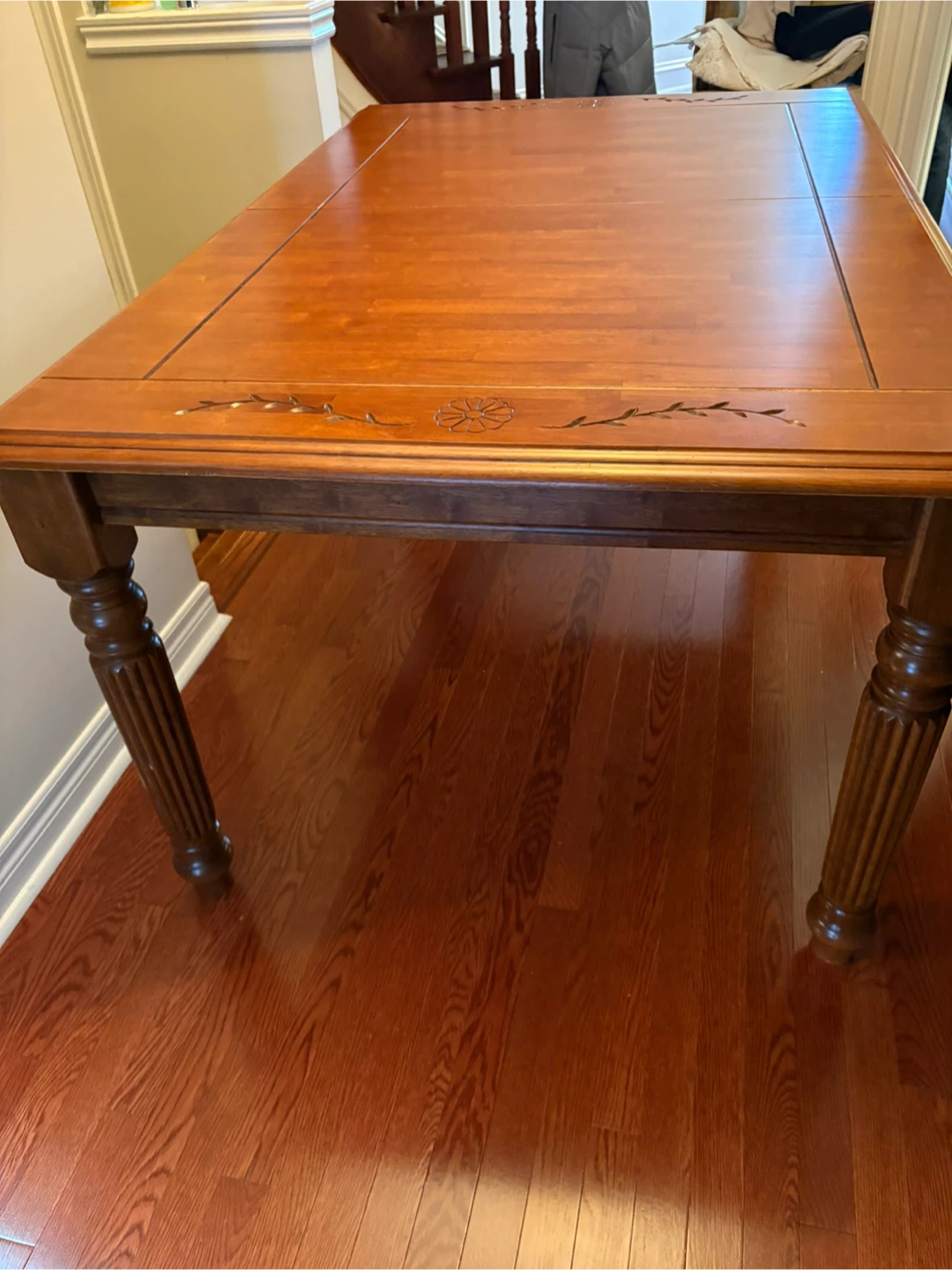 Wooden Dining Table with 8 chairs - photo 4