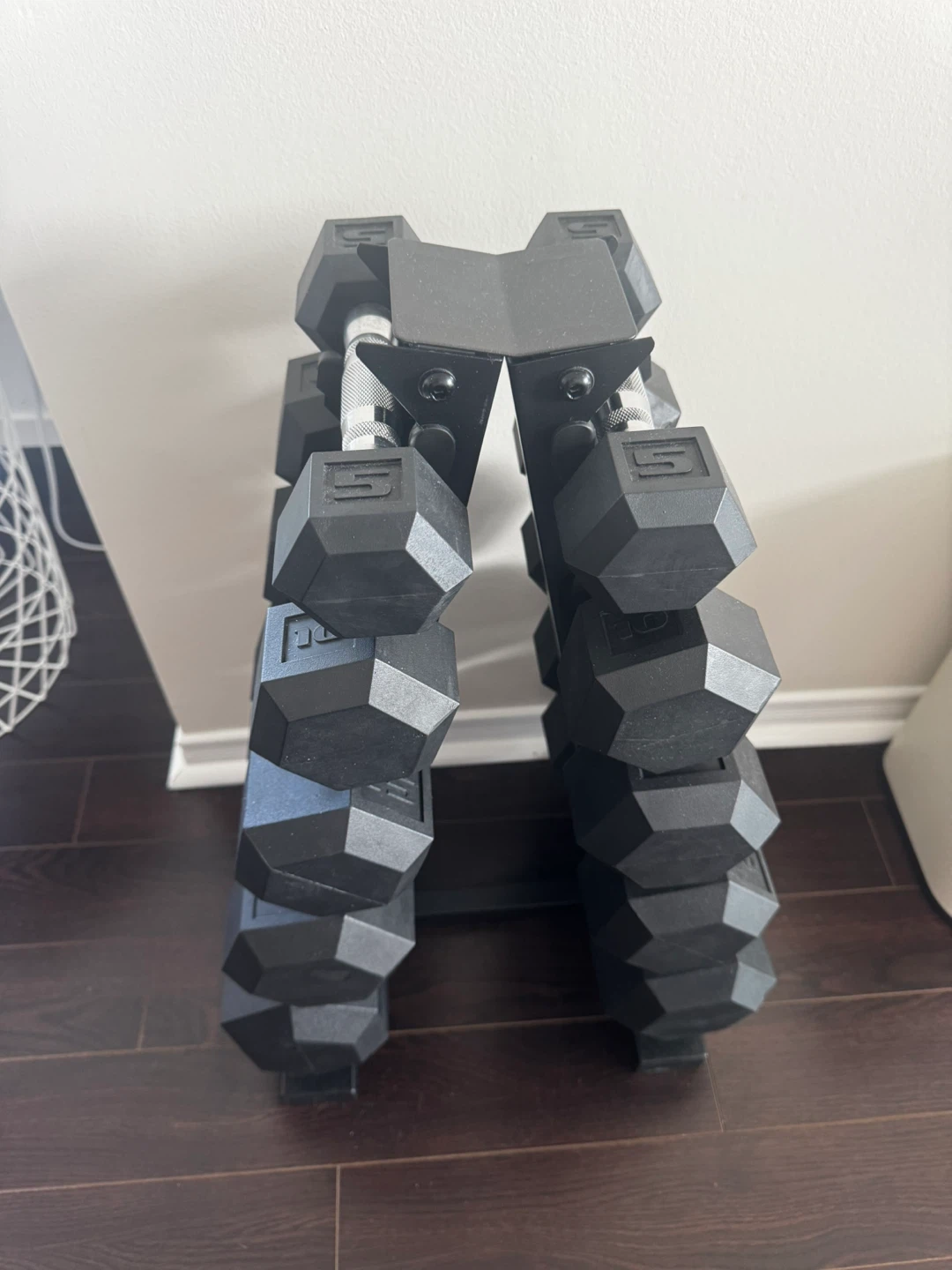 Hex Dumbbell Set with Rack - photo 2