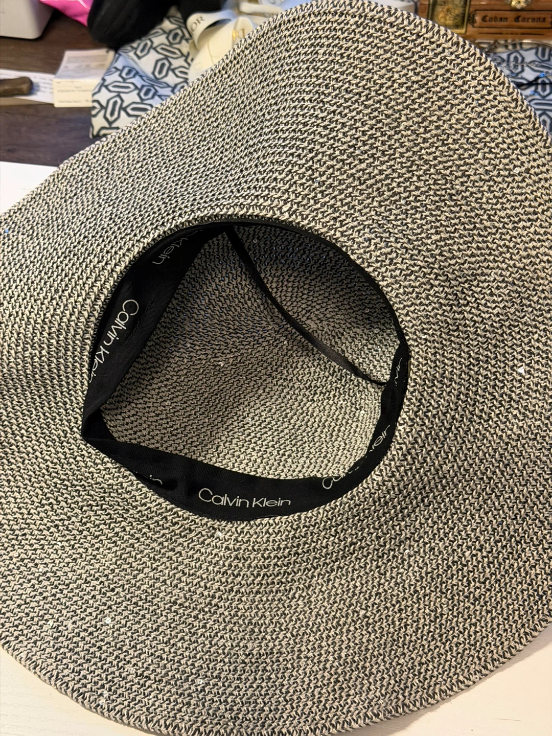 CK Hat grey color - photo 5