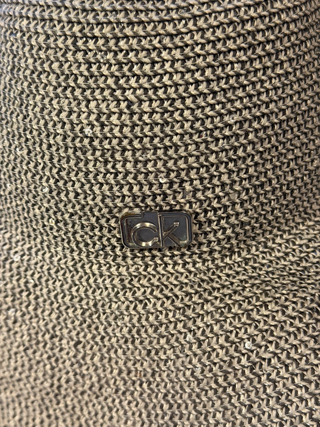 CK Hat grey color - photo 3
