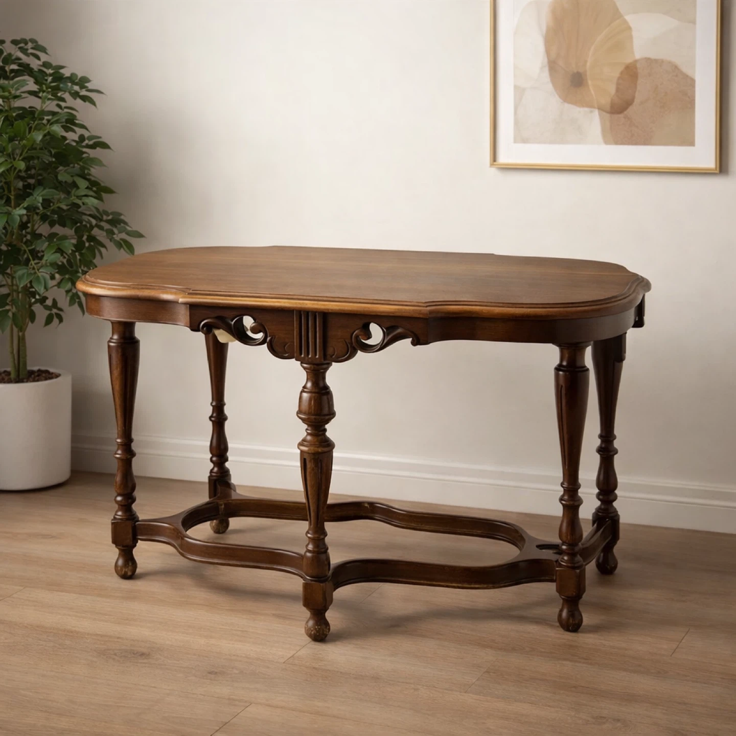 Vintage Wooden Side Table