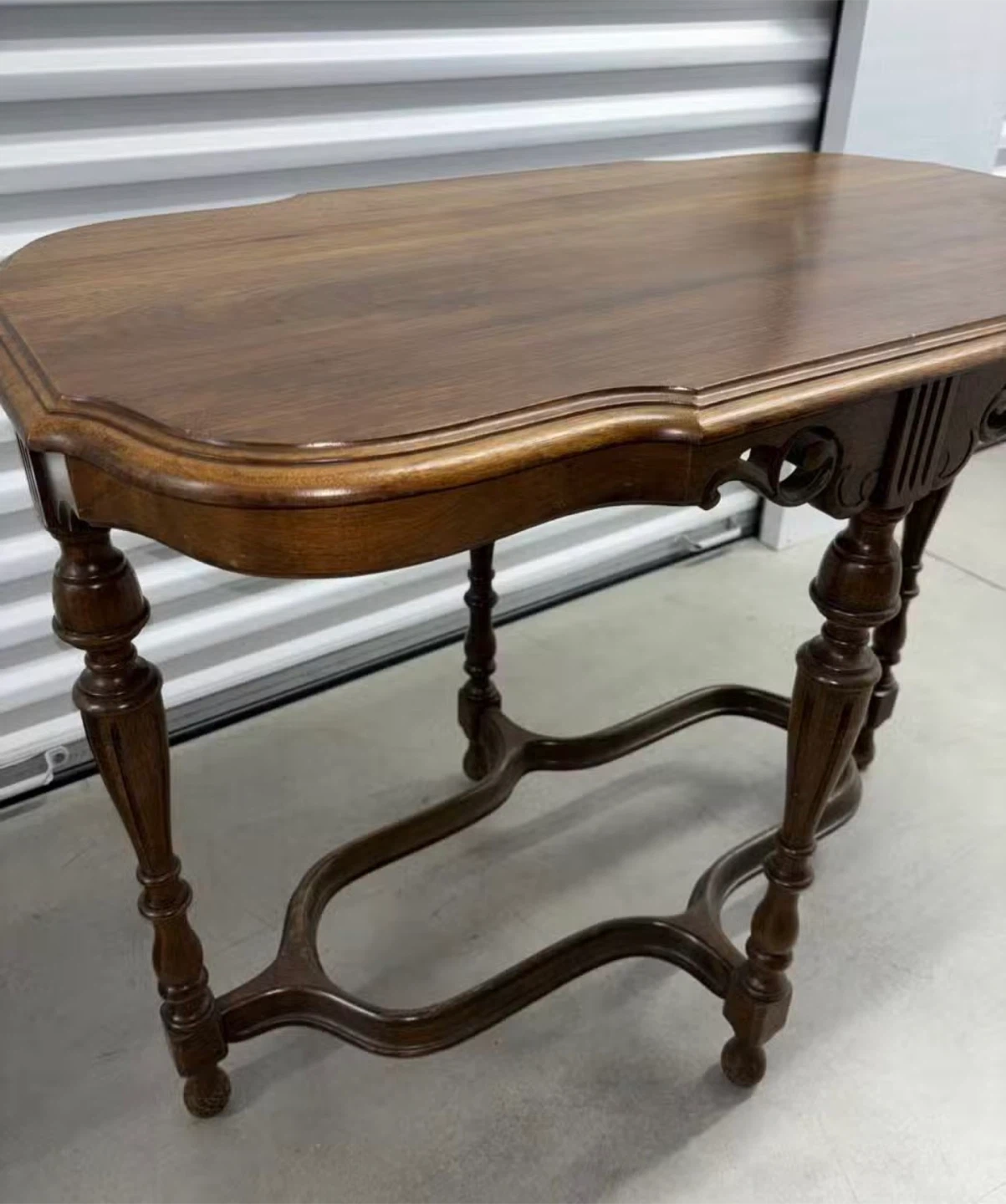 Vintage Wooden Side Table - photo 2