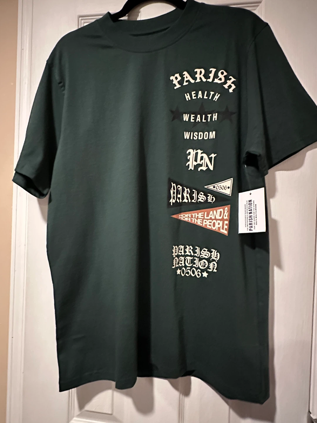 Parish Nation Men's Large Green T-Shirt - photo 3