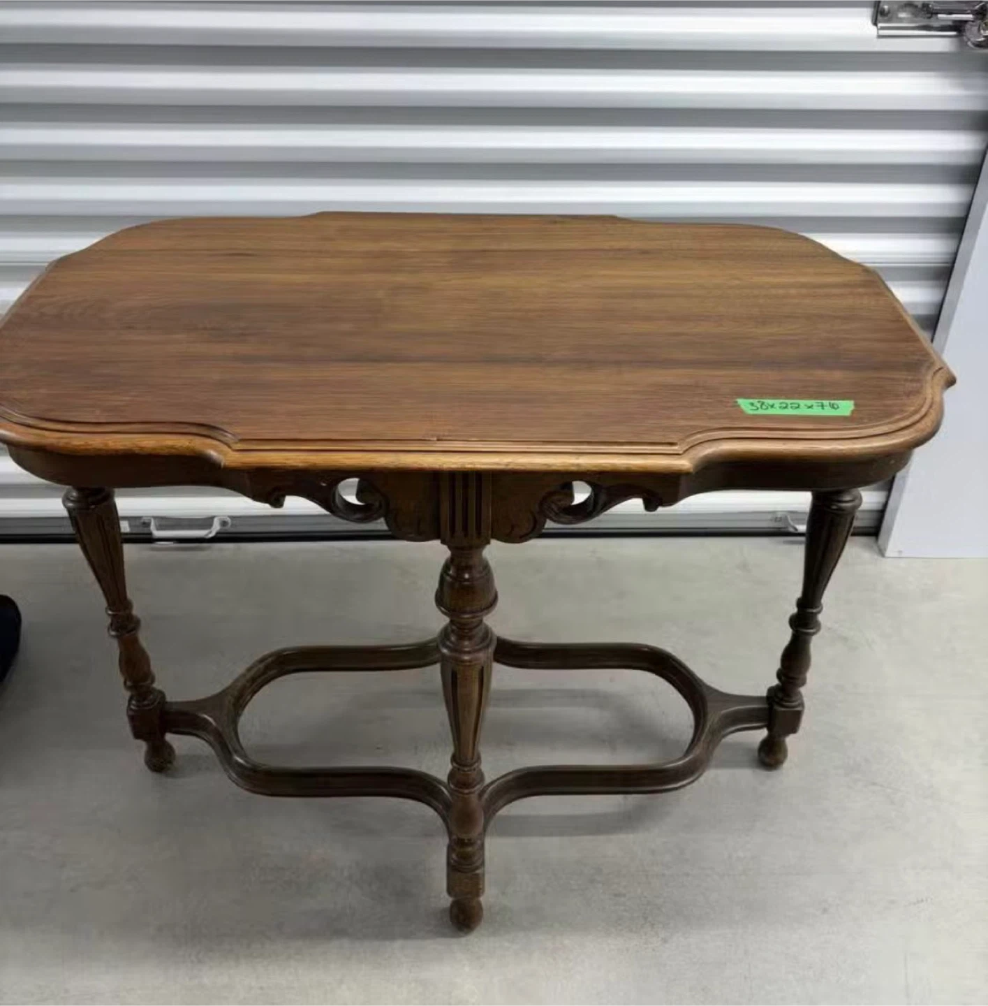 Vintage Wooden Side Table - photo 5