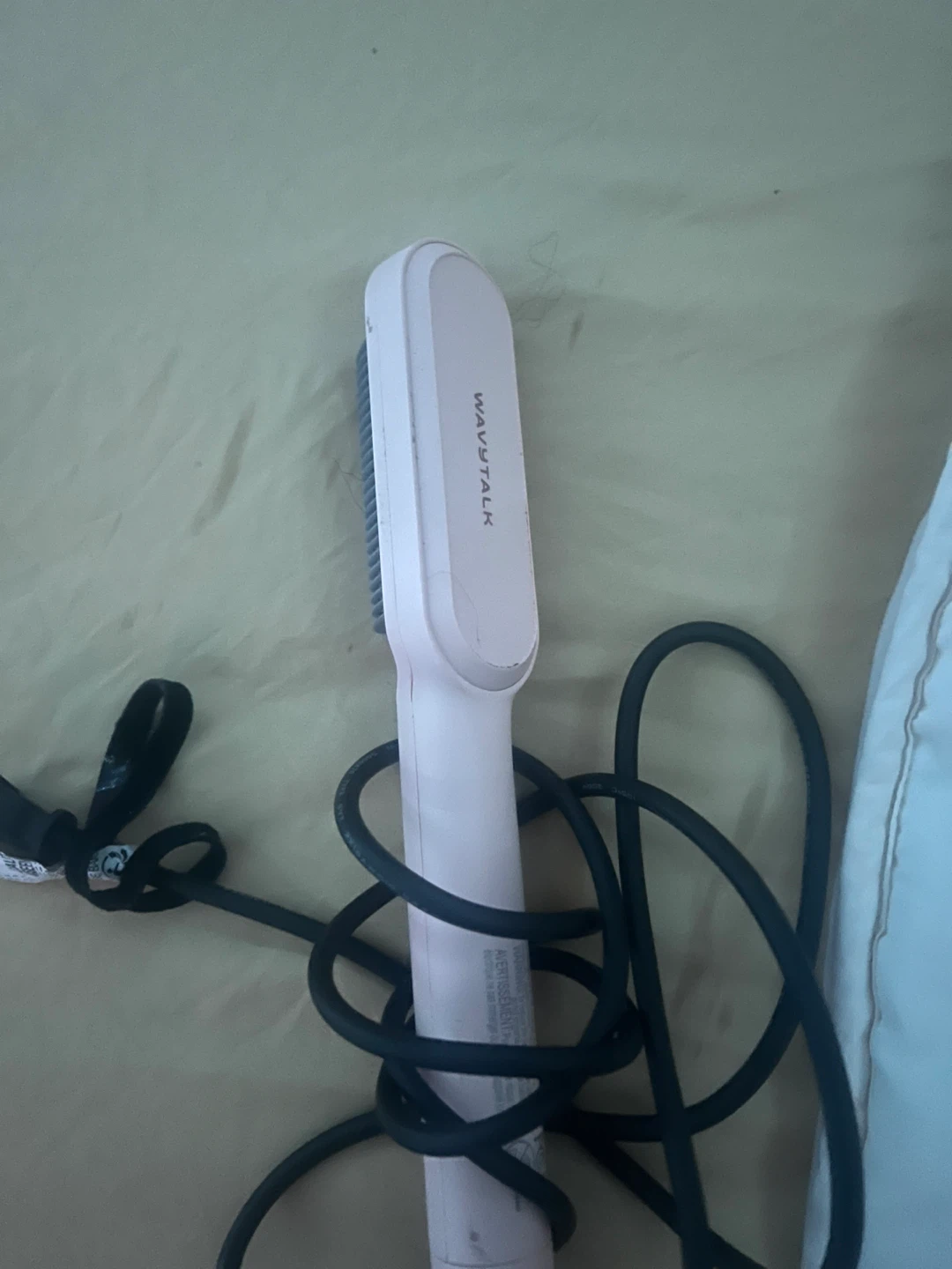 WAVYTALK Pink Hair Straightening Brush - photo 3