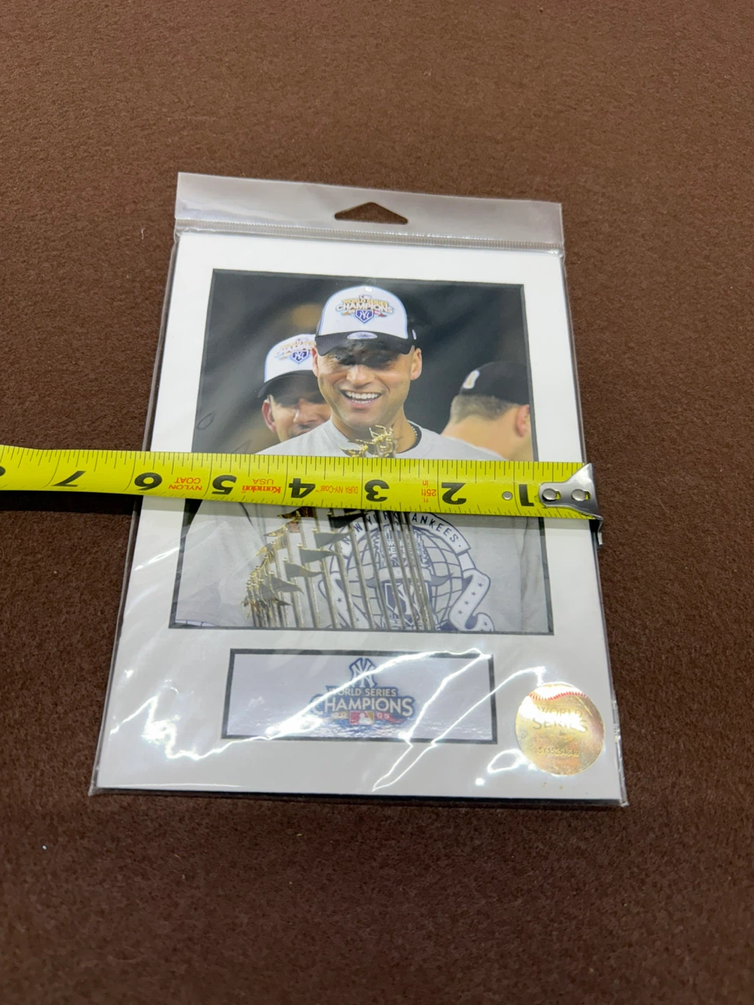 Derek Jeter New York Yankees World Series Champions Photo - photo 4