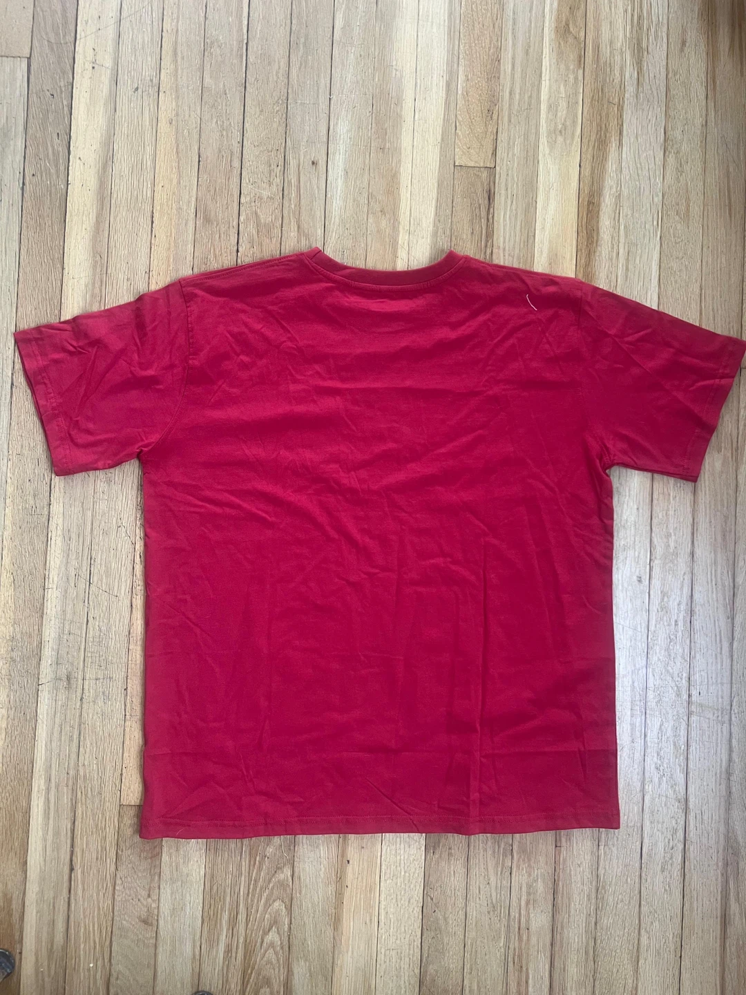 Red Crew Neck T-Shirt