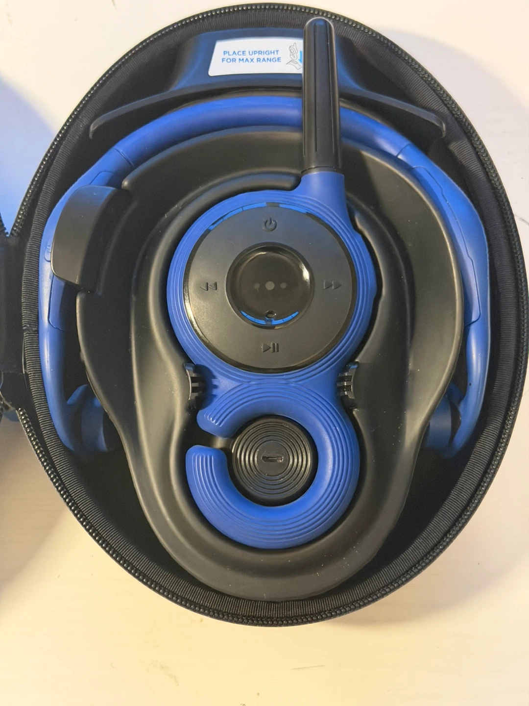 Zygo Blue Headphones with Case and Manual - photo 2