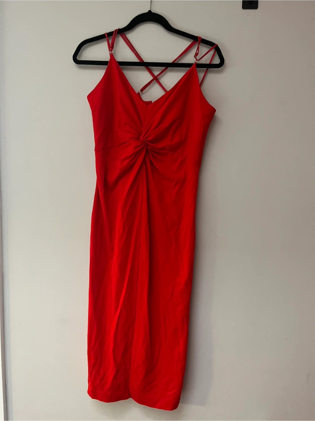 Club Monaco Red Midi Dress L/G