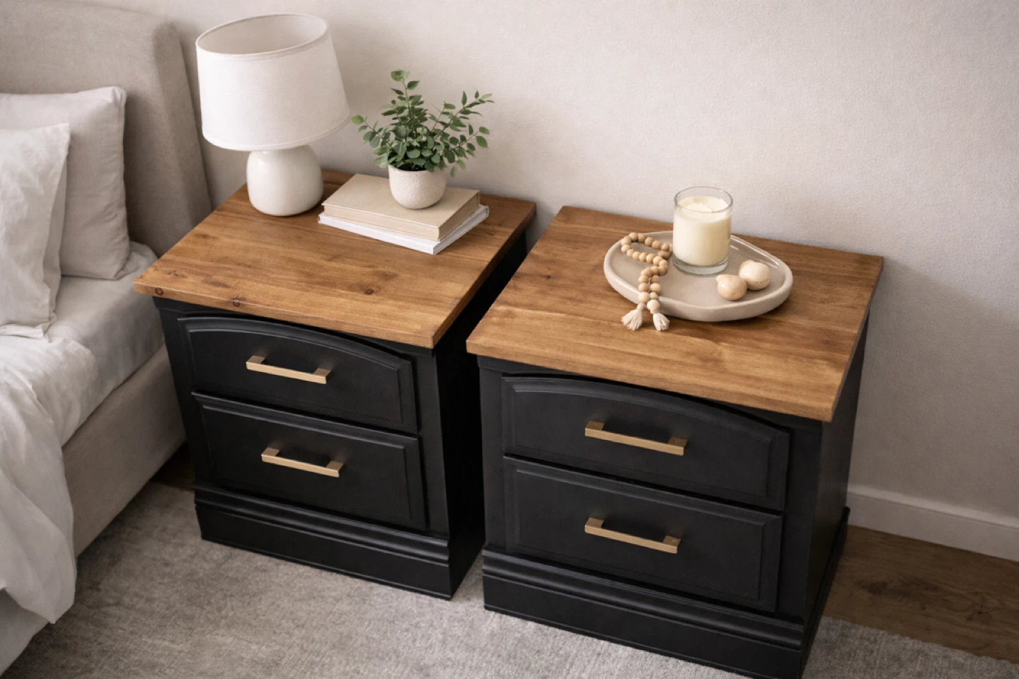 Refinished Charming  Nightstands Condo Size - photo 4