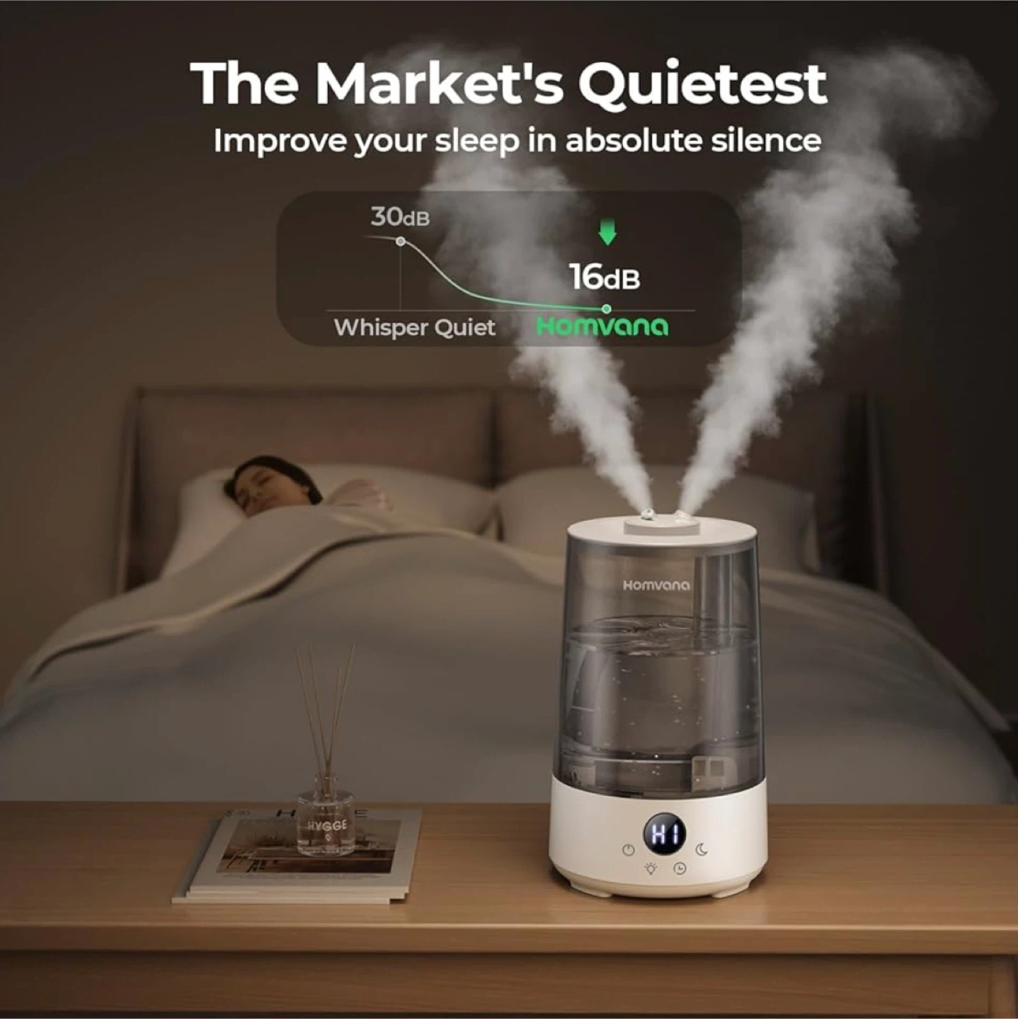 Homvana Humidifier with 4-Day Single Fill - photo 3