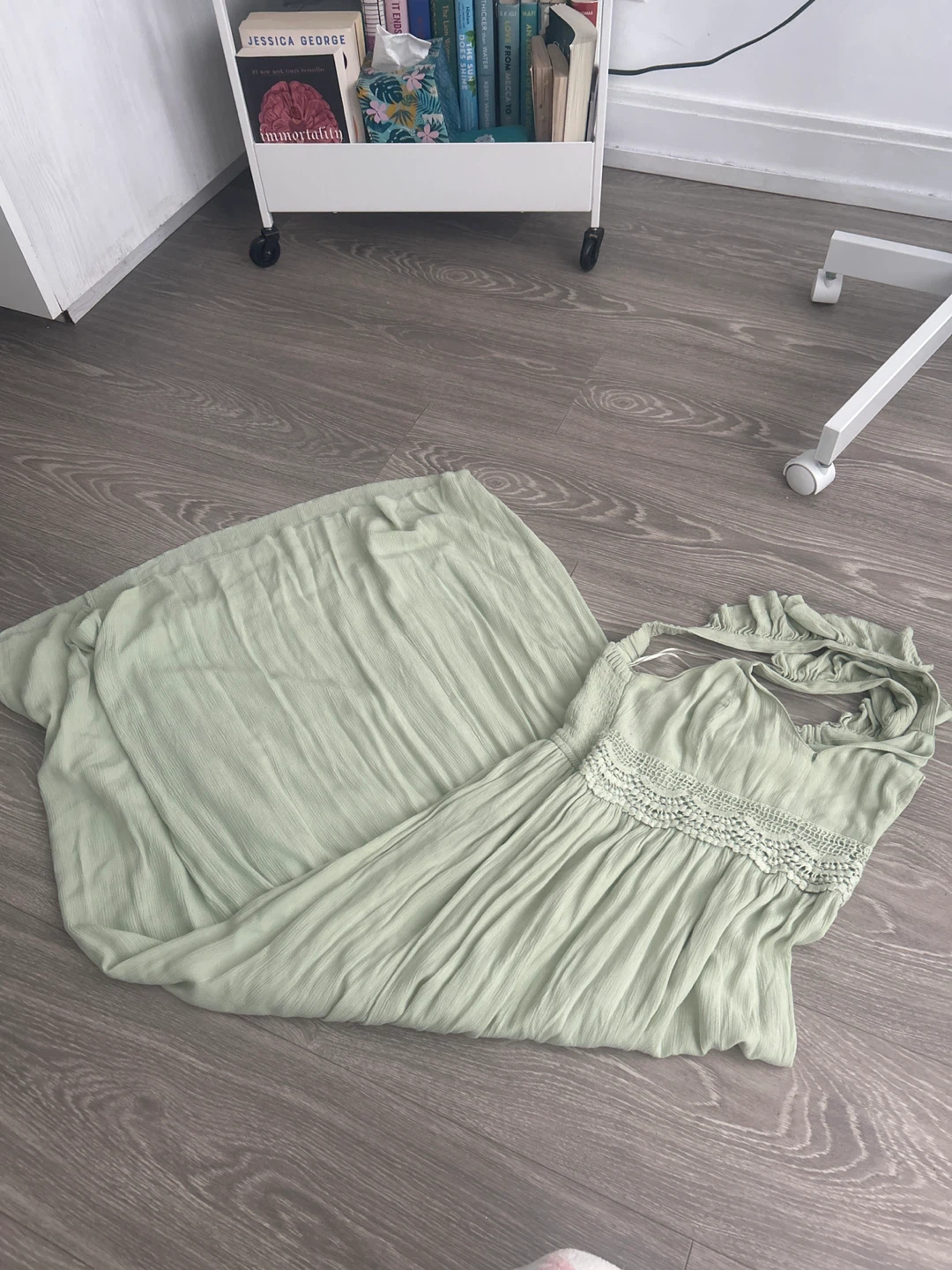 J.O.A. Maxi Dress Size S - Light Green