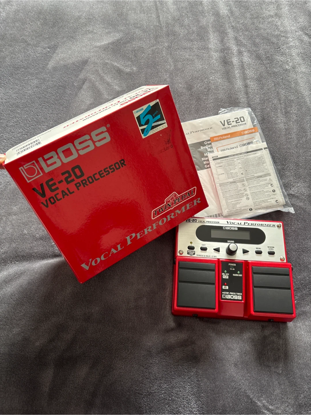 BOSS VE-20 Vocal Performer Vocal Processor