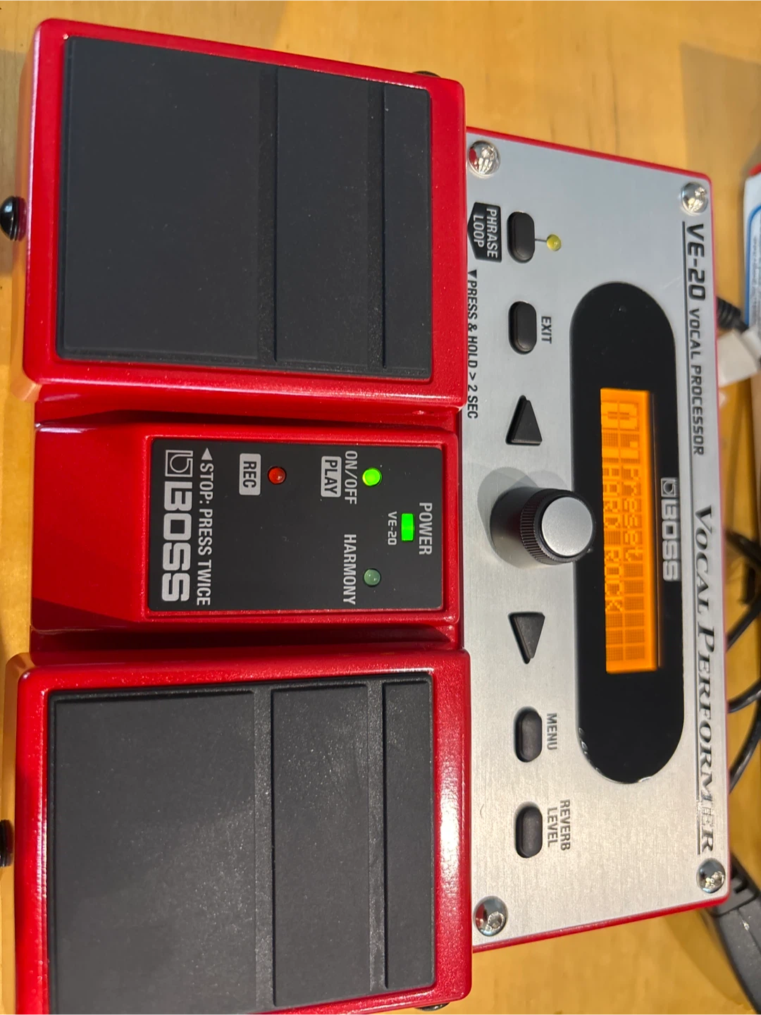 BOSS VE-20 Vocal Performer Vocal Processor - photo 2