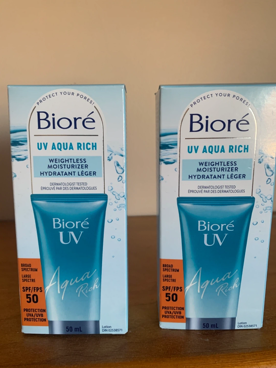 Biore UV Aqua Rich Weightless Moisturizer SPF 50 - 50 mL