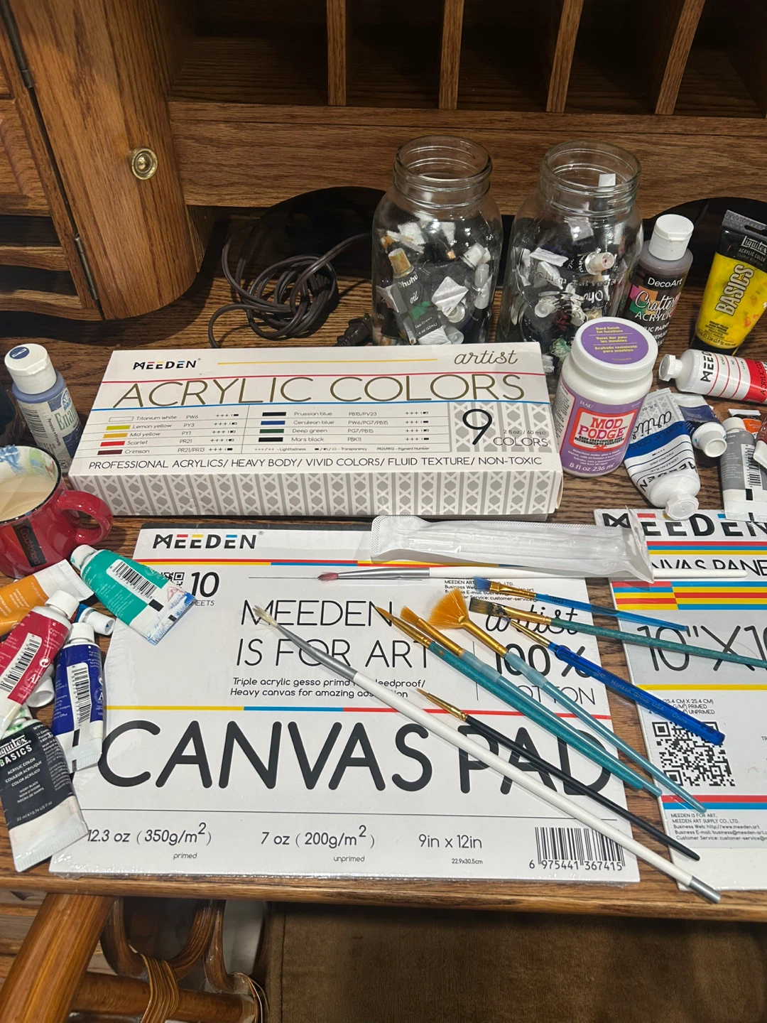 MEEDEN Acrylic Paint and Canvas Set and more! - photo 5