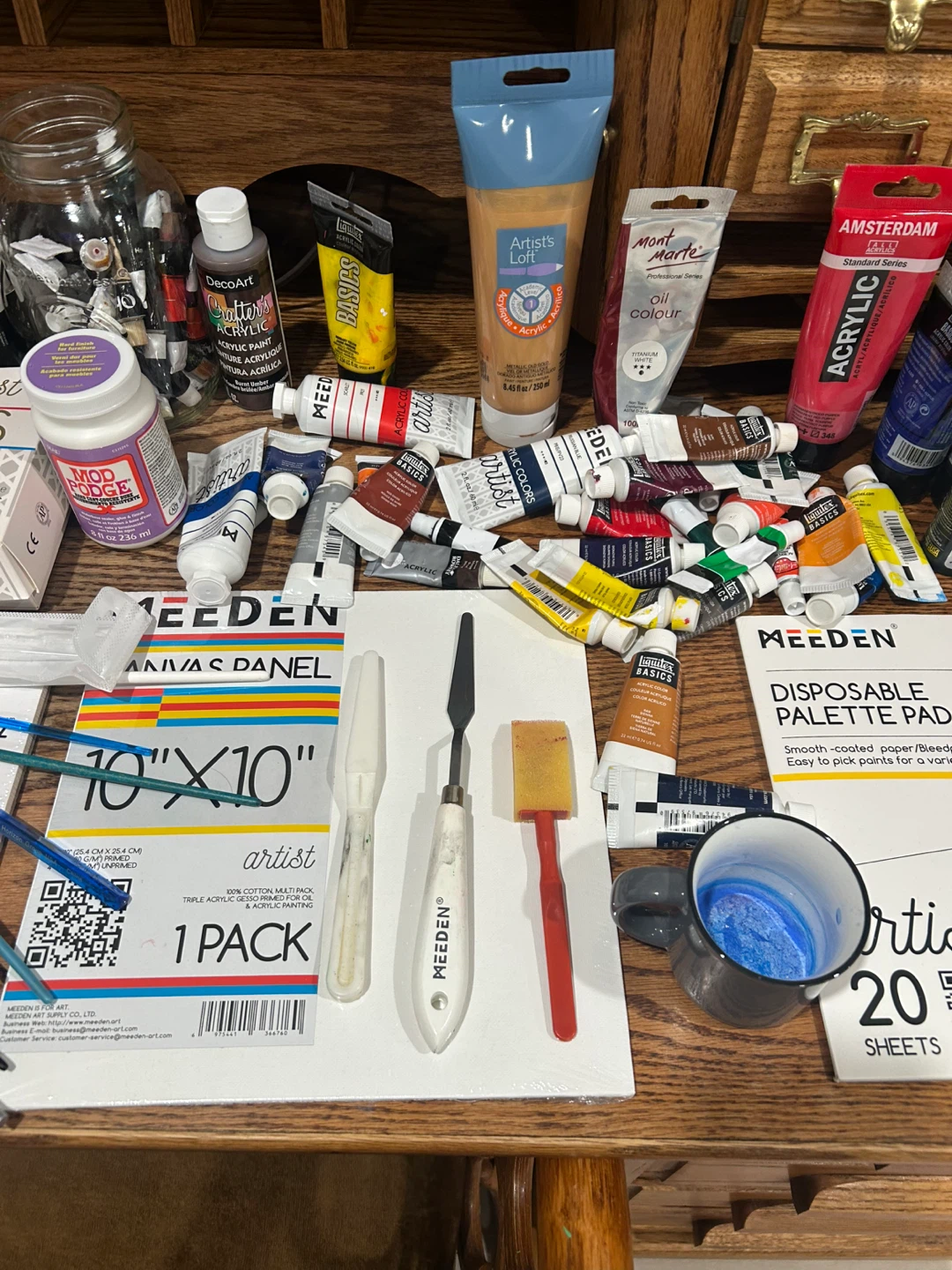 MEEDEN Acrylic Paint and Canvas Set and more! - photo 4