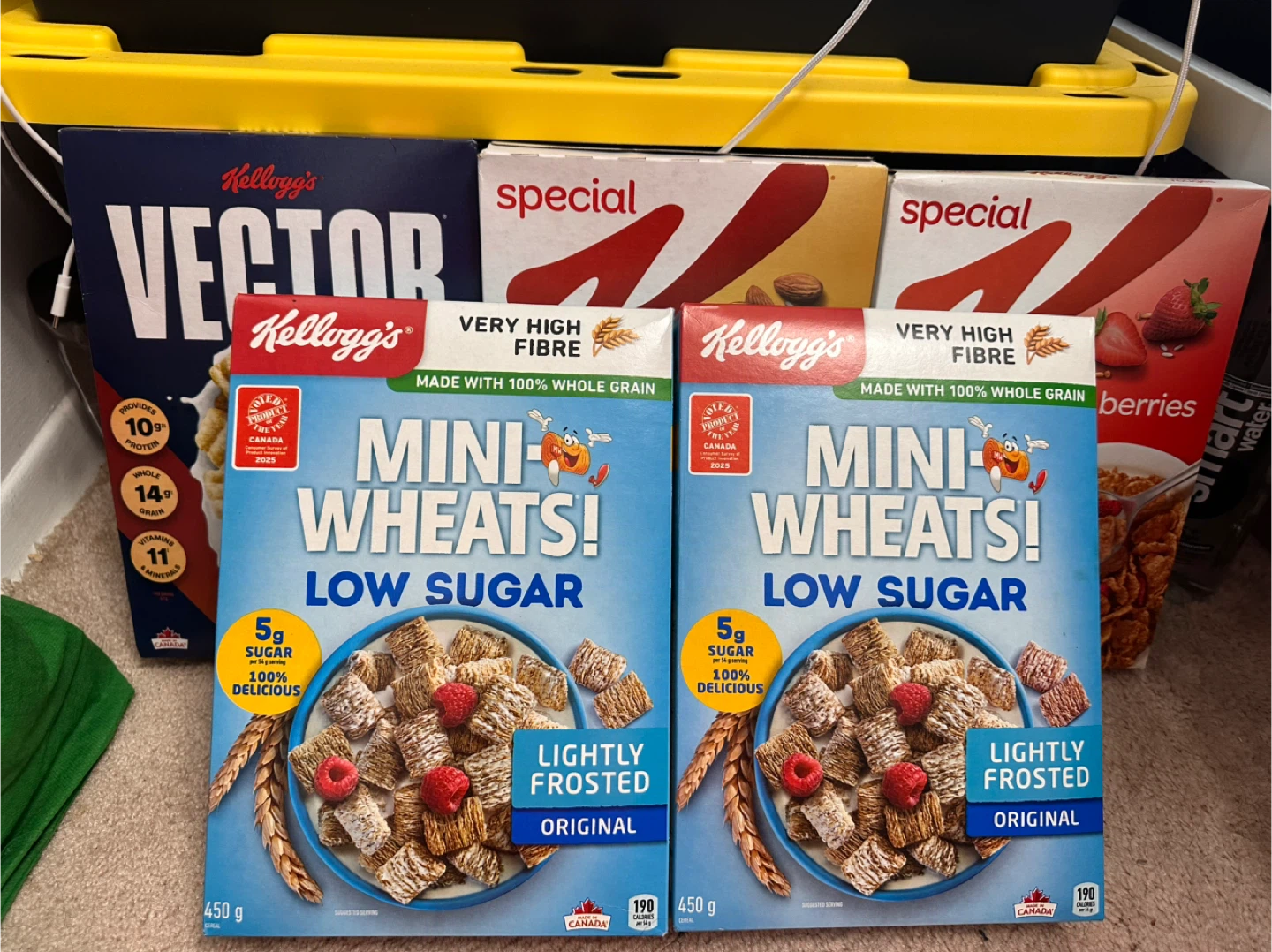 Kellogg's Cereal Variety Pack - Mini-Wheats, Vector (10 for $25)