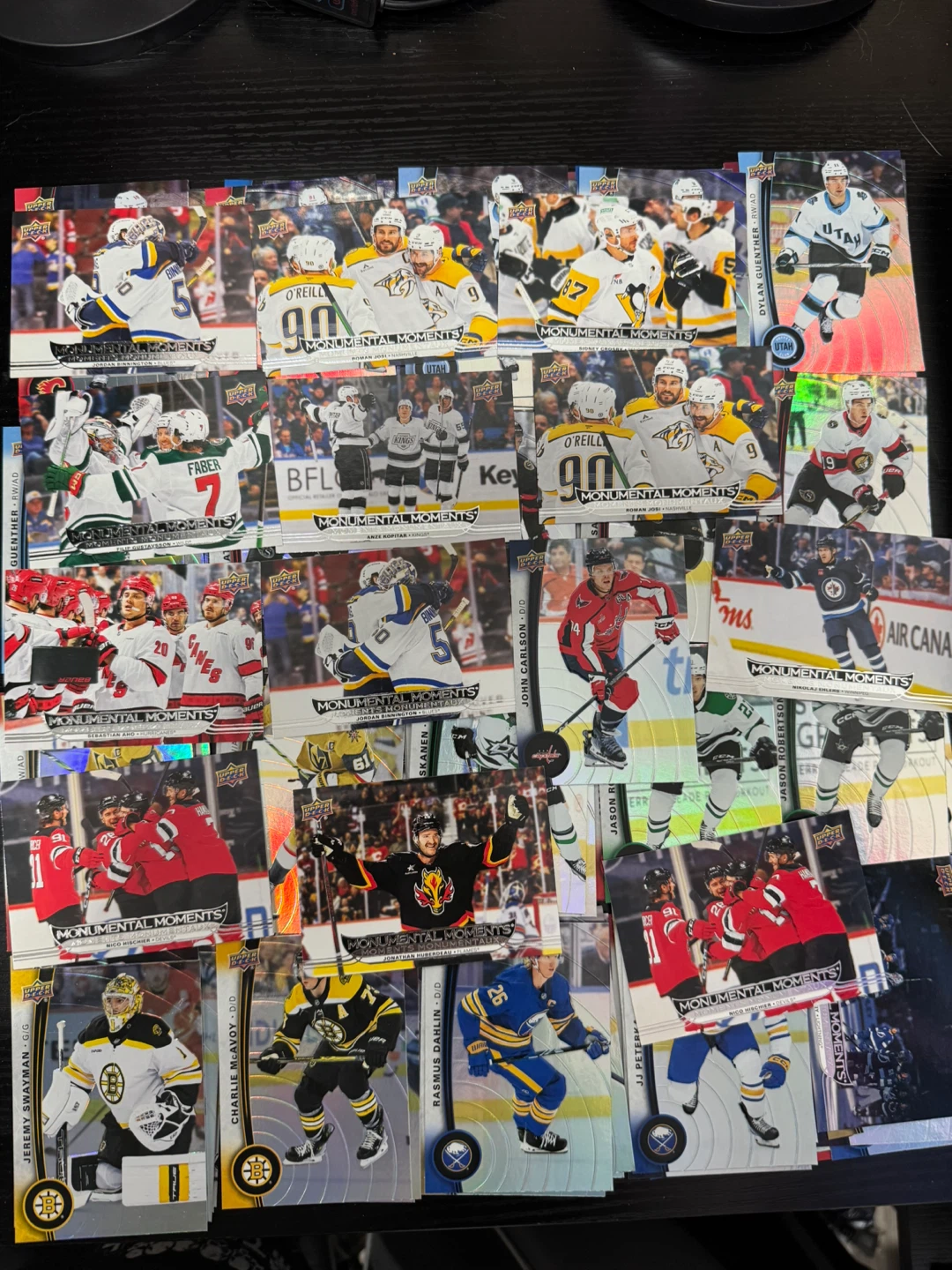 Upper Deck 2021-22 NHL Hockey Cards