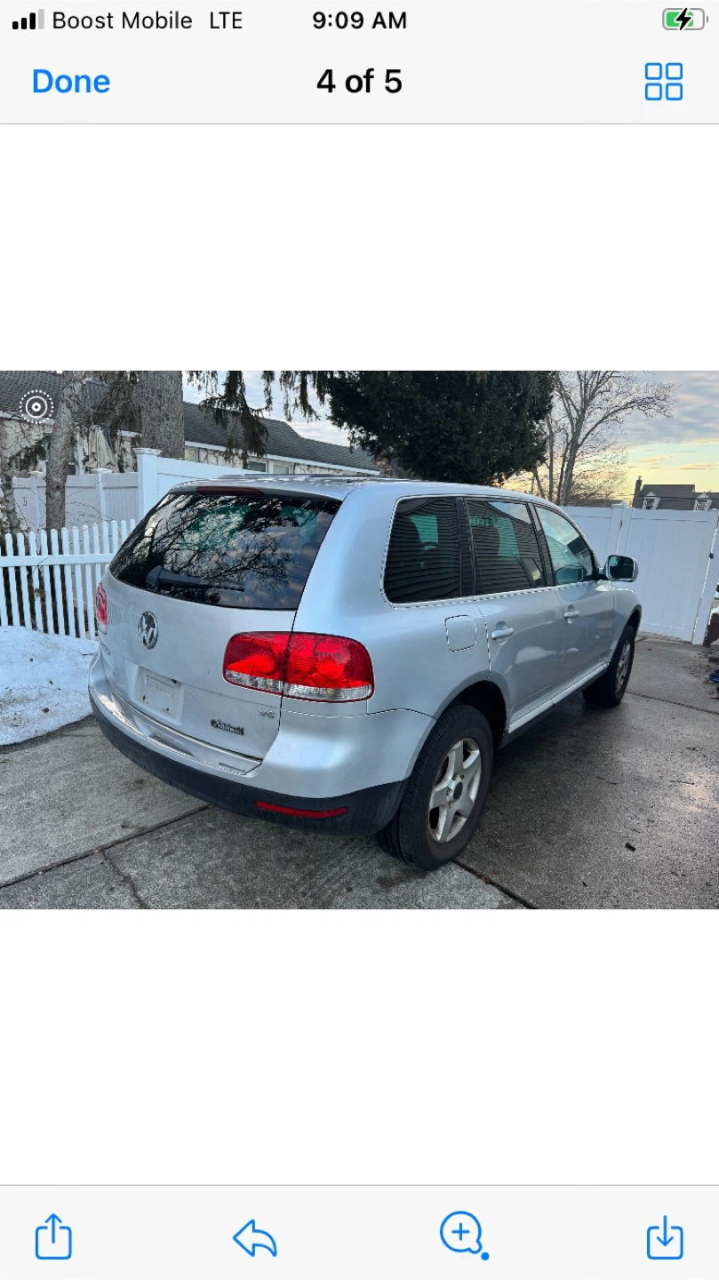2004Silver Volkswagen Touareg - photo 5