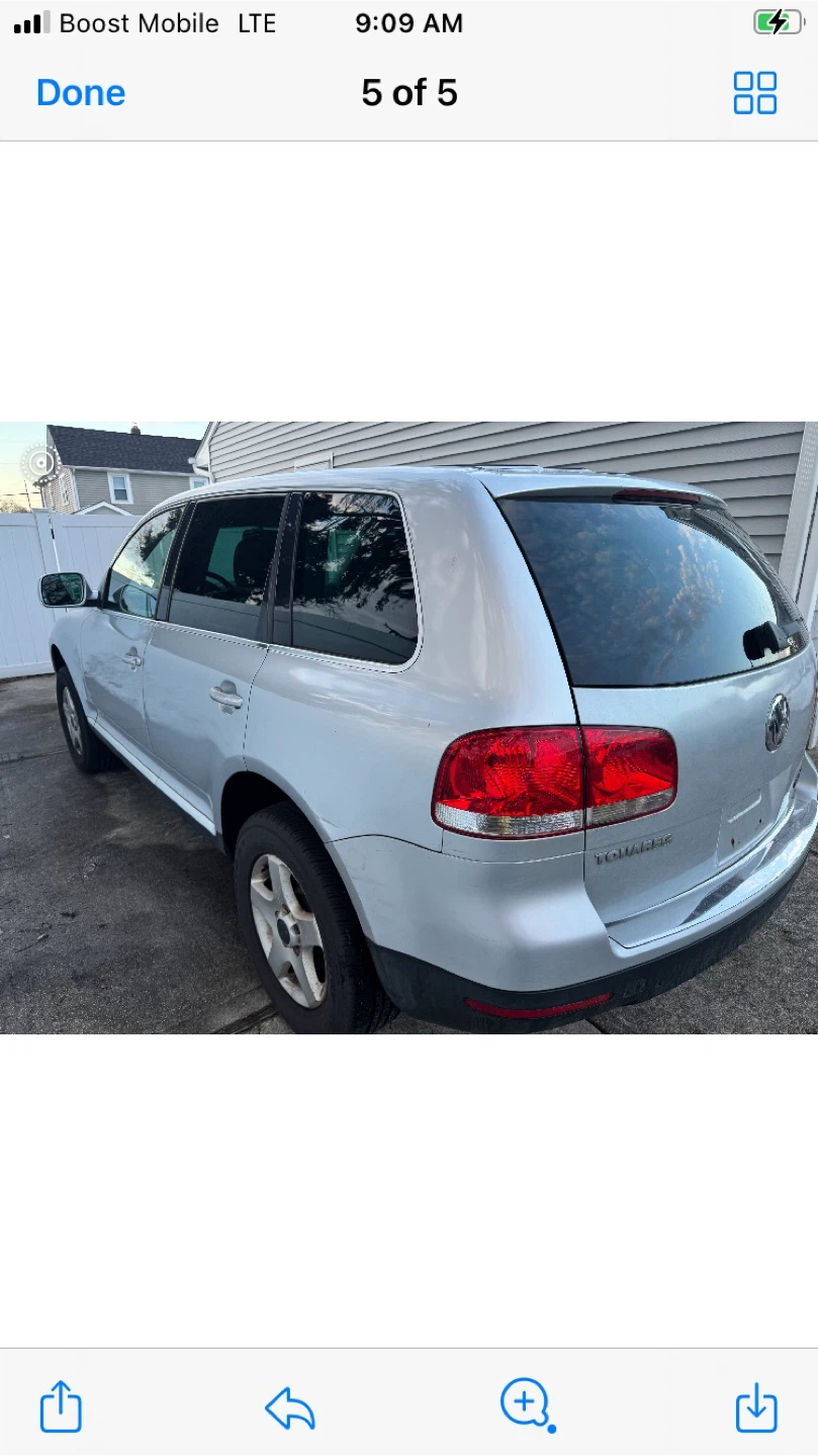 2004Silver Volkswagen Touareg - photo 4
