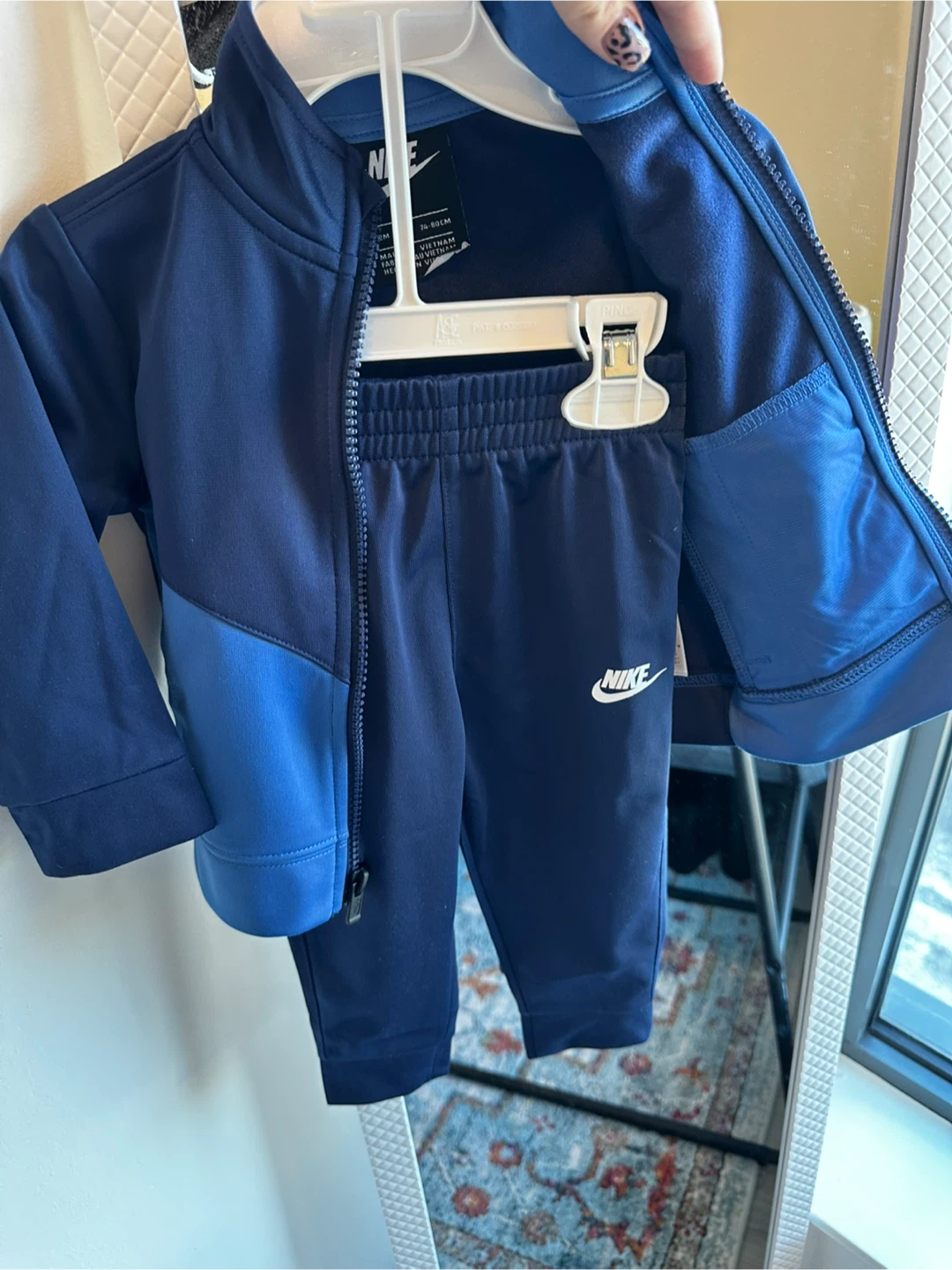 Nike Baby Tracksuit Set - Navy Blue - 76-80CM - photo 2