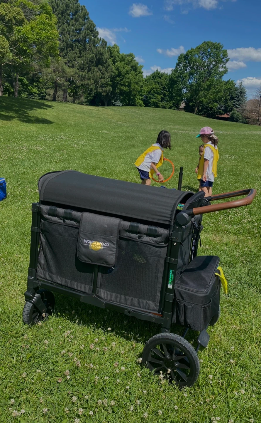 WonderFold W4 Luxe Pro Quad Stroller Wagon (4 Seater) - photo 2