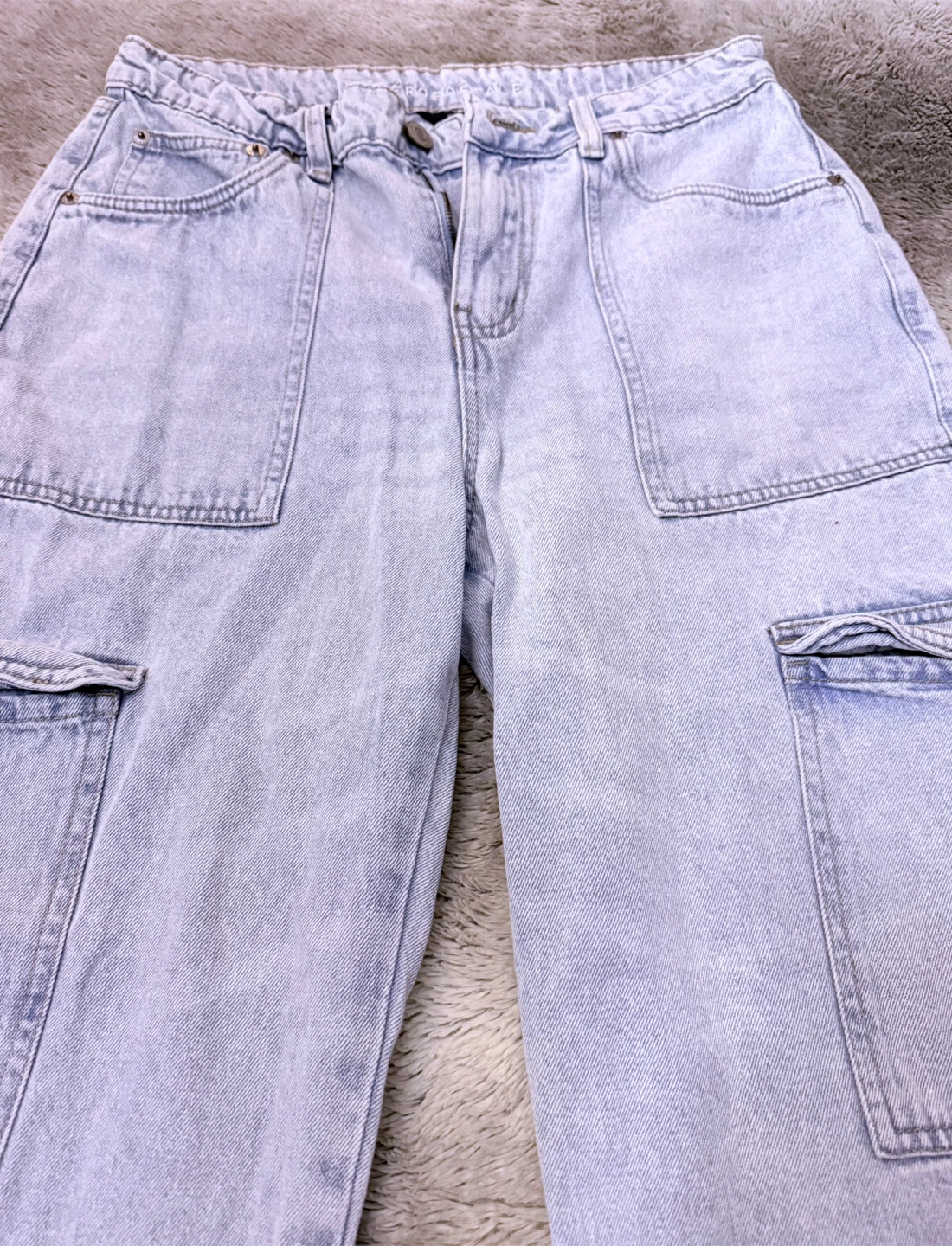 Aeropostale Wide Leg Cargo Jeans - photo 3
