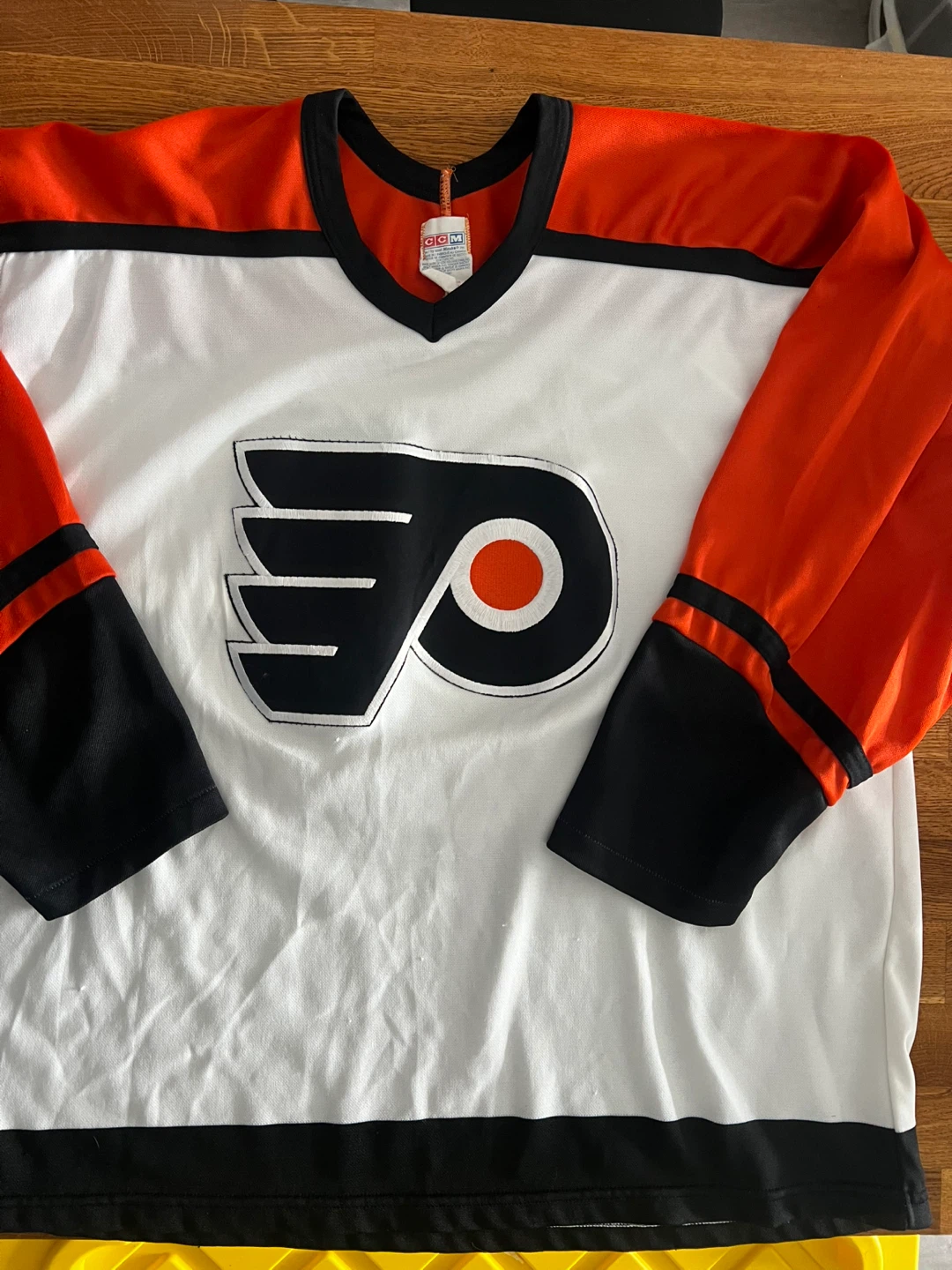 Vintage CCM Philadelphia Flyers Hockey Jersey Size TG/XL