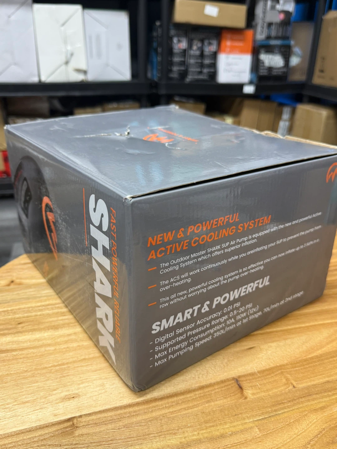 Outdoor Master Shark SUP Pump 12V 20PSI - photo 3