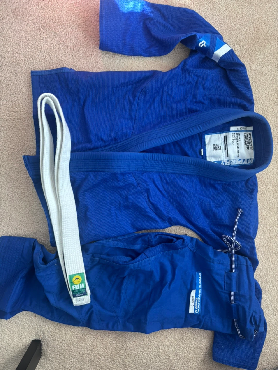 Fuji Hyperlyte Jiu Jitsu Gi Kimono - Junior 5