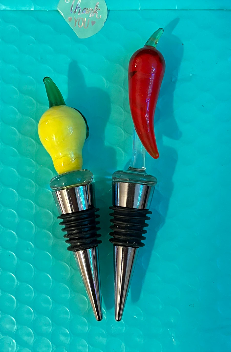 ✨✨SandraAlexandra Set of 2 Bottle Stoppers - photo 2